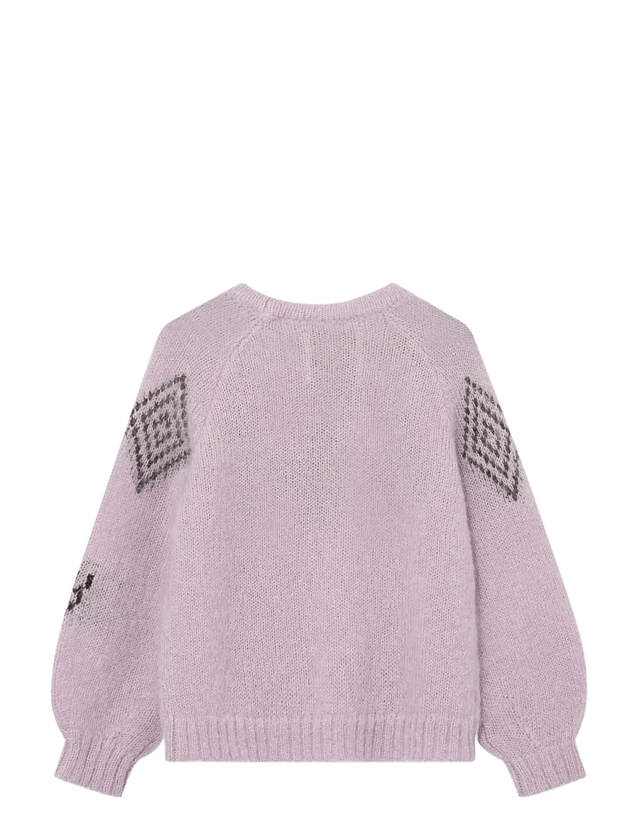 Heyanno - MMHBass Sheer Knit - pullover - fair orchid - 2