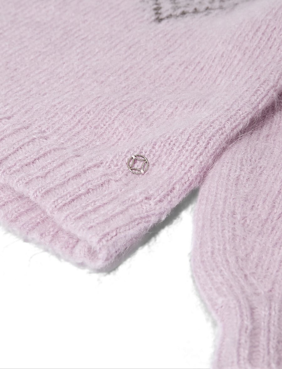 Heyanno - MMHBass Sheer Knit - pullover - fair orchid - 4