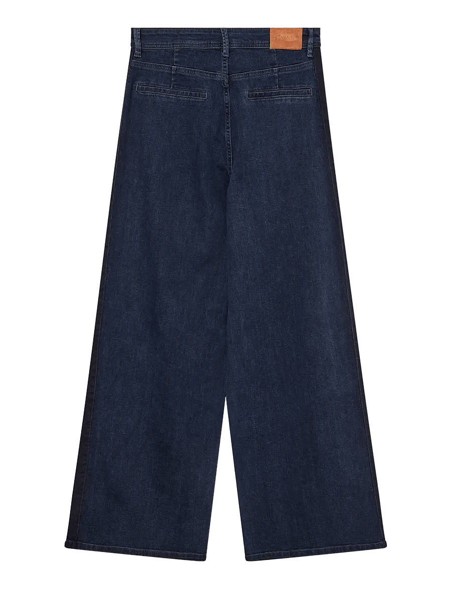 Heyanno - MMHBoost Lou Jeans - laia säärega teksad - dark blue denim - 2