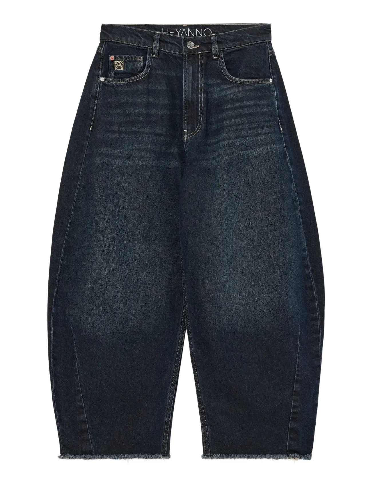 Heyanno - MMHTrooper Titan Jeans - barrel jeans - dark blue denim - 1