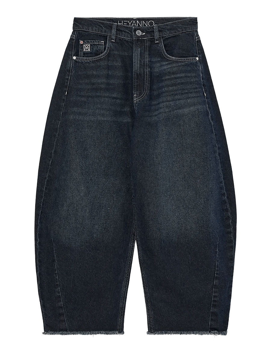Heyanno - MMHTrooper Titan Jeans - barrel jeans - dark blue denim - 1