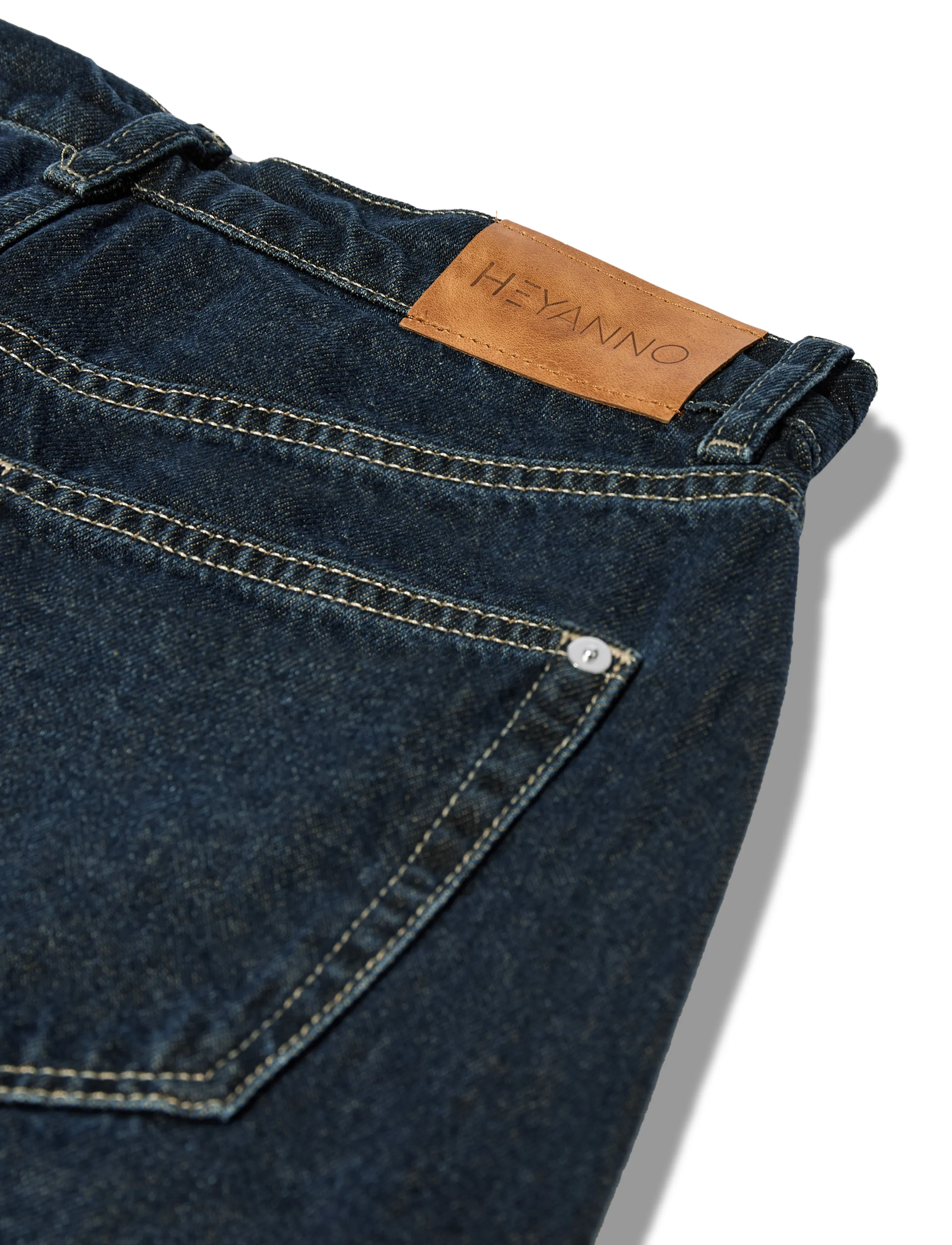 Heyanno - MMHTrooper Titan Jeans - barrel jeans - dark blue denim - 4