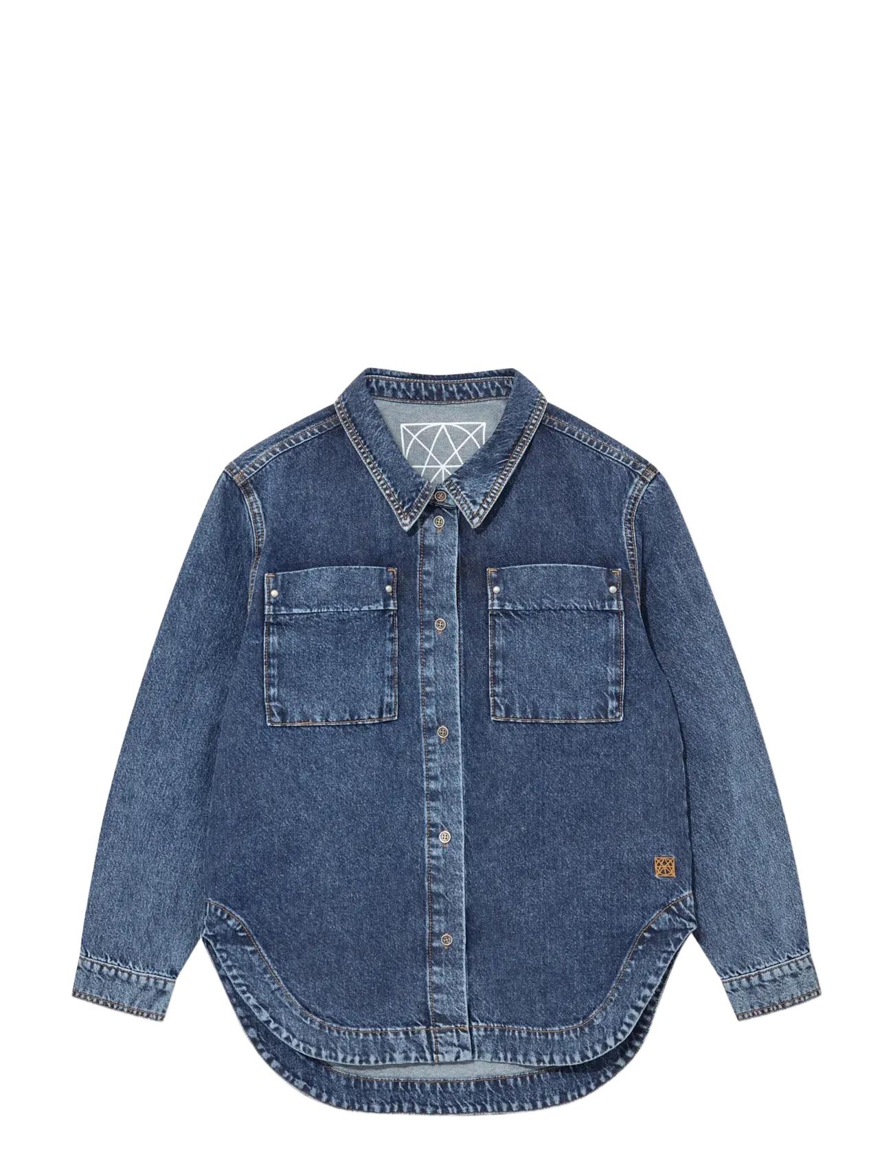 Heyanno MMHEcho Tales Shirt - Overshirts - BLUE DENIM / blue