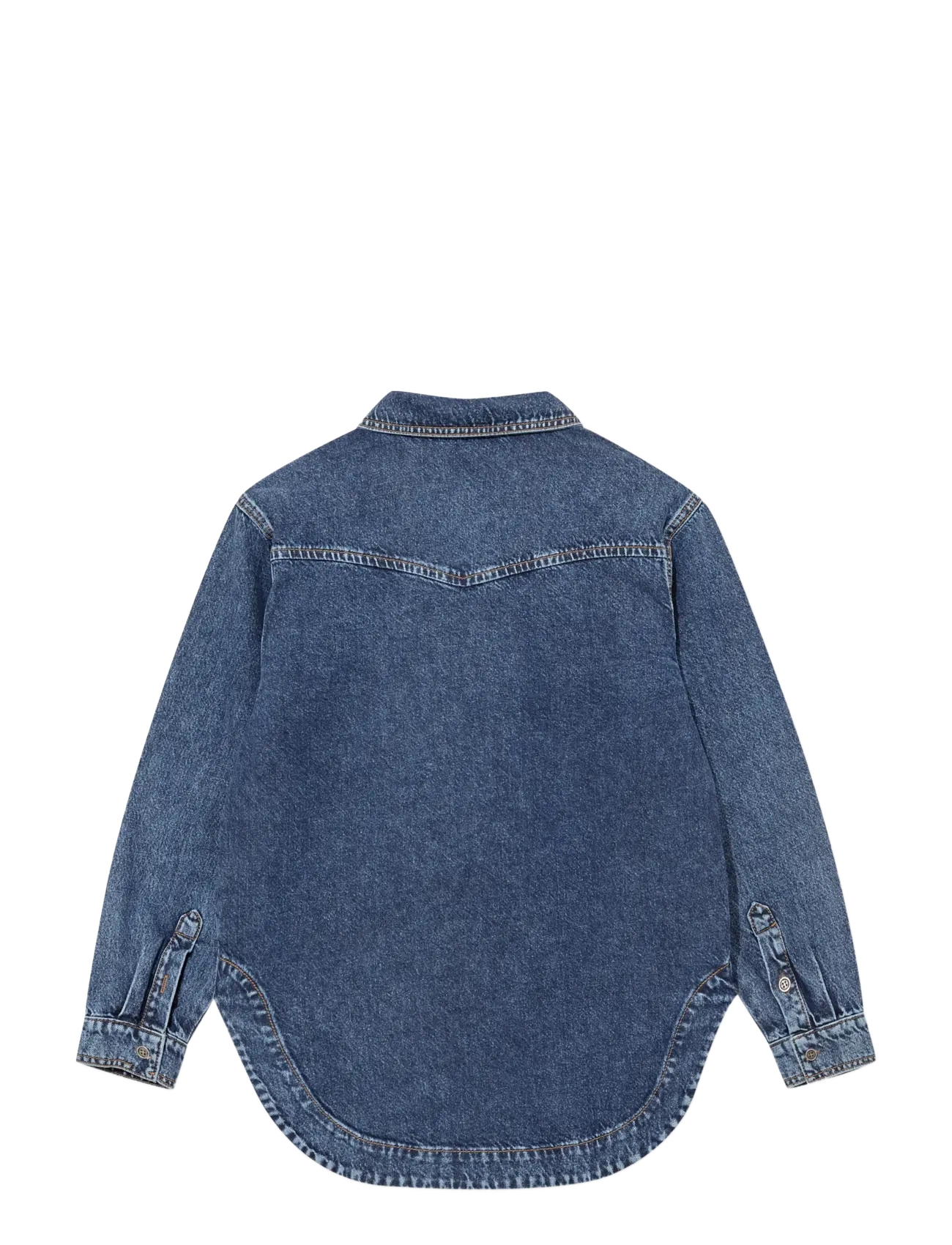 Heyanno - MMHEcho Tales Shirt - overshirts - blue denim - 2