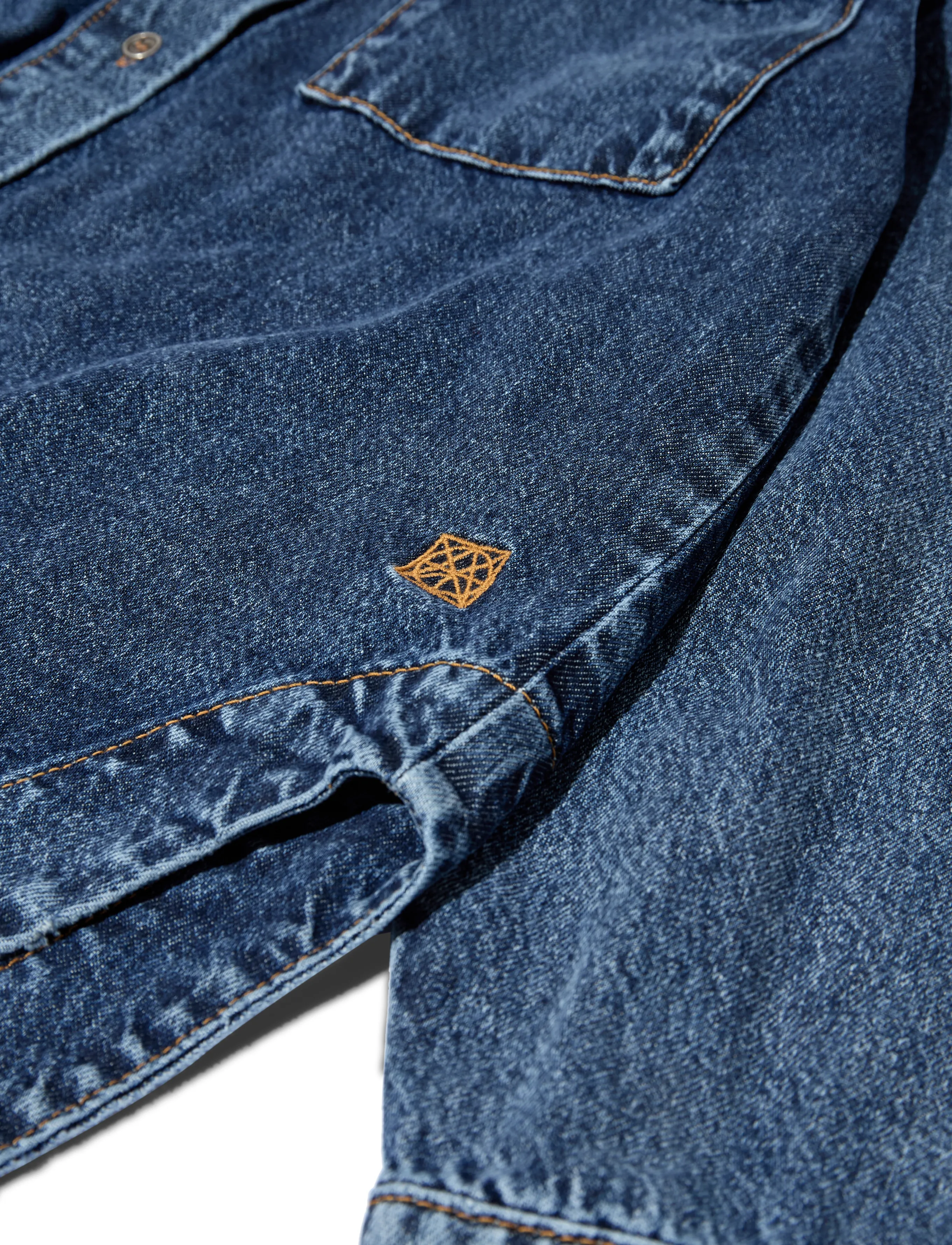 Heyanno - MMHEcho Tales Shirt - overshirts - blue denim - 4