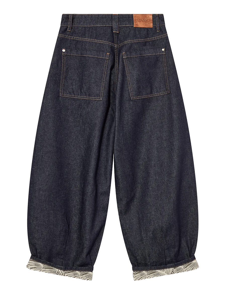 Heyanno - MMHFlor Rinse Jeans - barrel jeans - dark blue denim - 2
