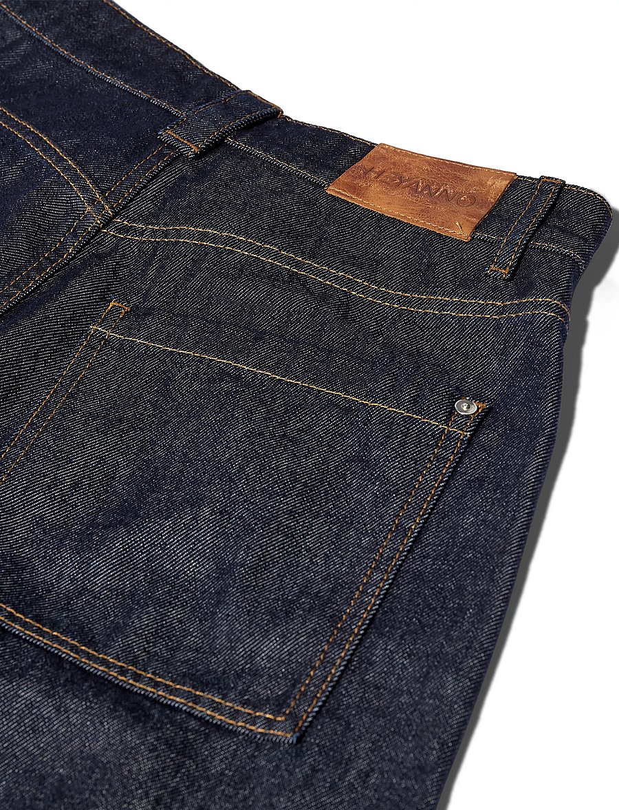 Heyanno - MMHFlor Rinse Jeans - barrel jeans - dark blue denim - 4