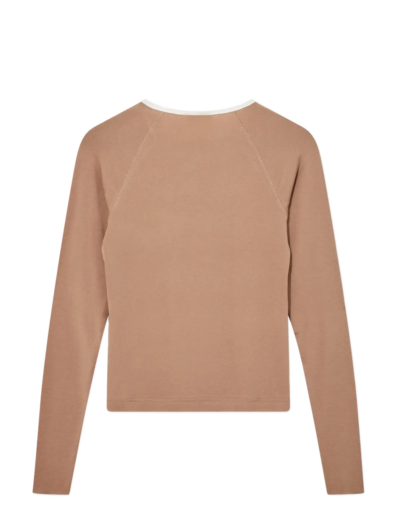Heyanno - MMHMagnetic Wool Tee - långärmade toppar - bone brown - 2