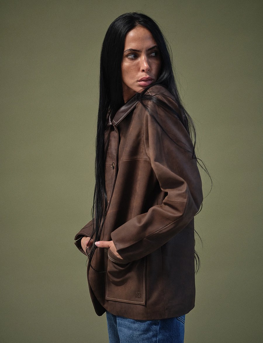 Heyanno - MMHFame Leather Jacket - leather jackets - java - 3