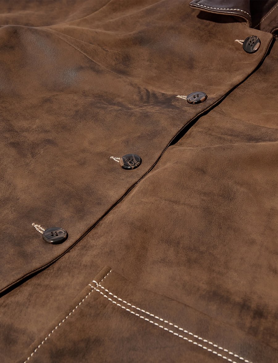 Heyanno - MMHFame Leather Jacket - leather jackets - java - 4