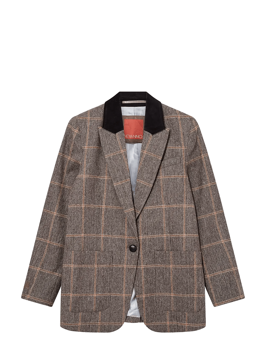 Heyanno - MMHBrave Out Blazer - single breasted blazers - tarmac - 1