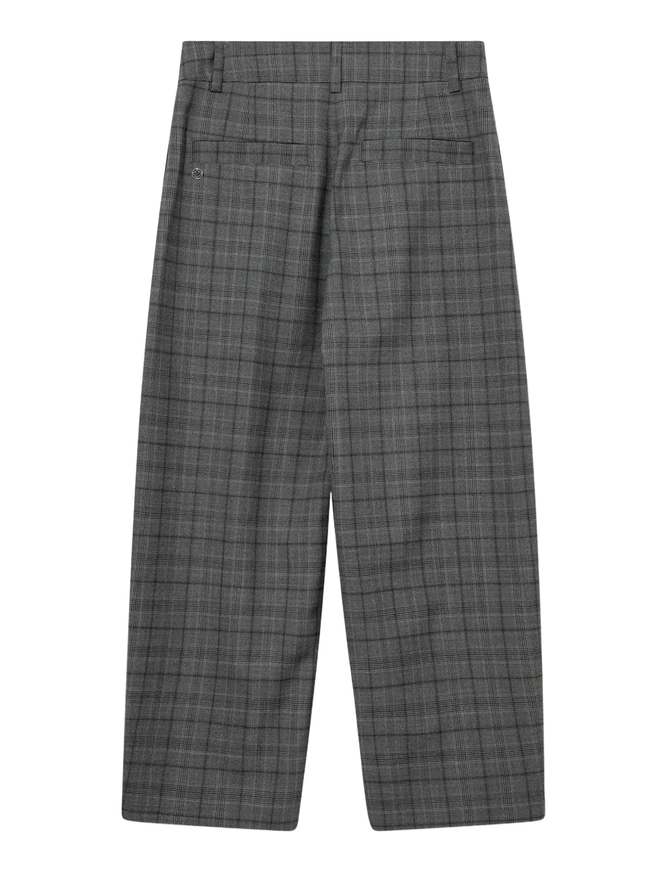 Heyanno - MMHOn Check Pant - hosen mit weitem bein - grey - 2