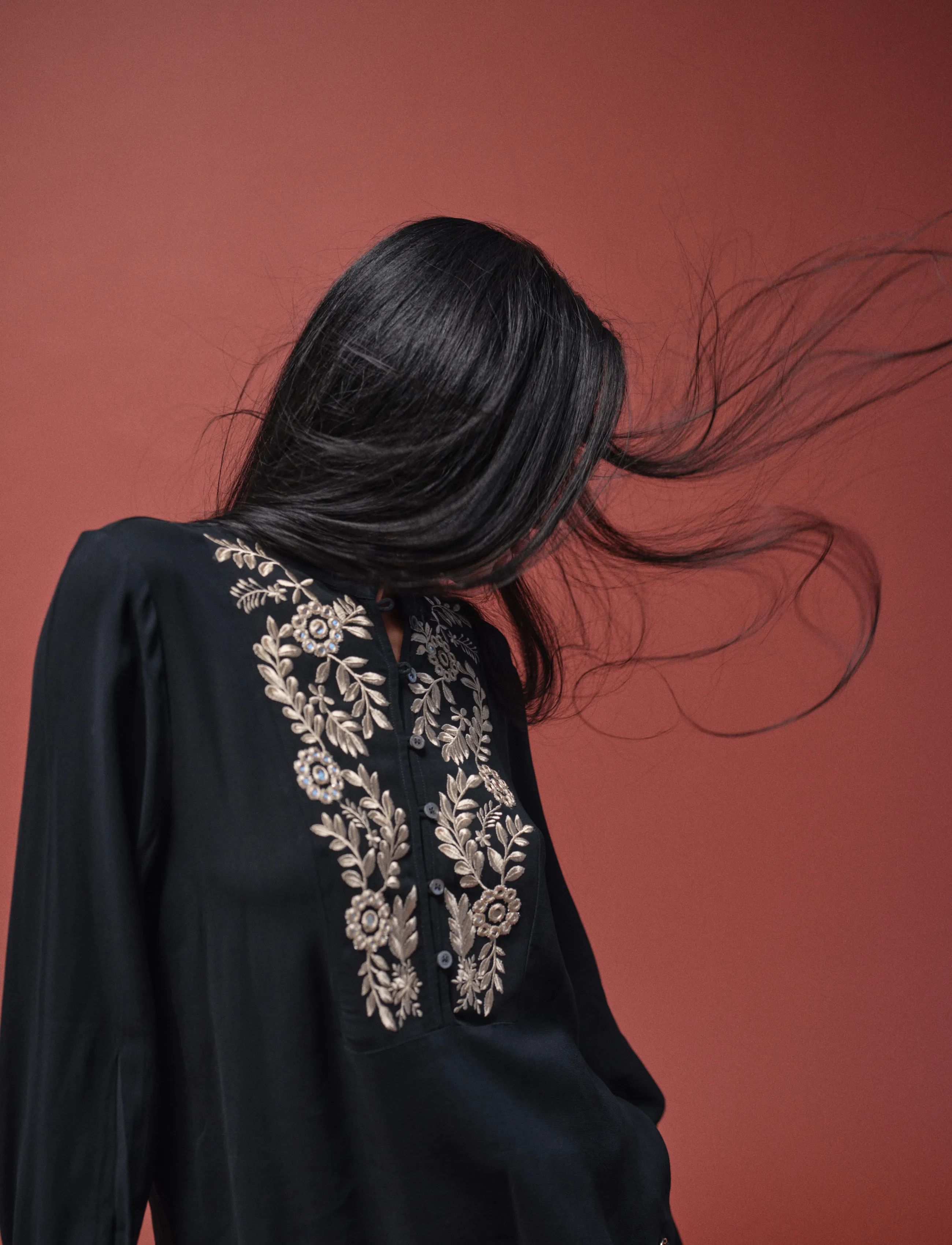Heyanno MMHDitto Vintage Shirt - Blouses - BLACK / black