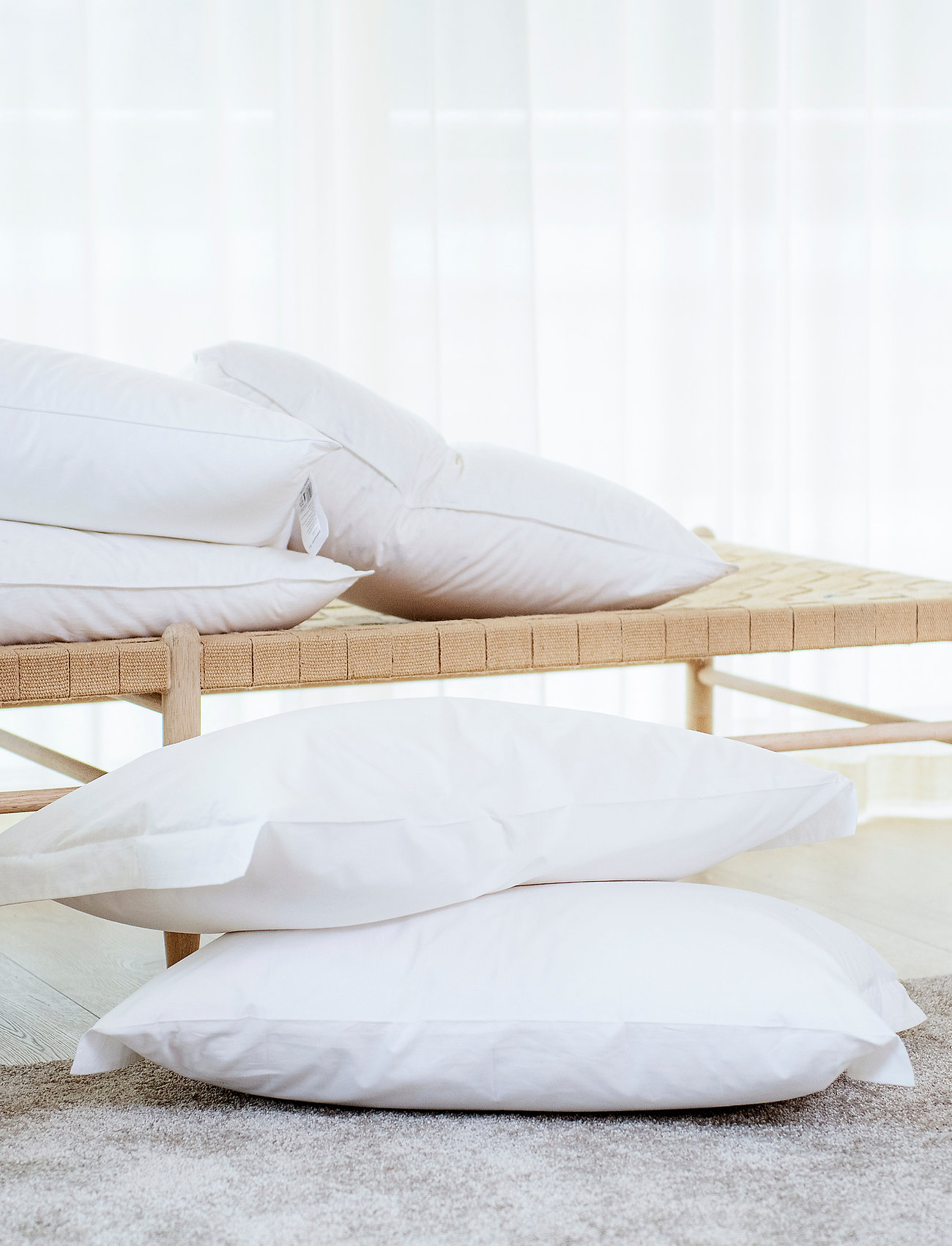 Høie of Scandinavia  - Freja medium dunkudde - white - 5
