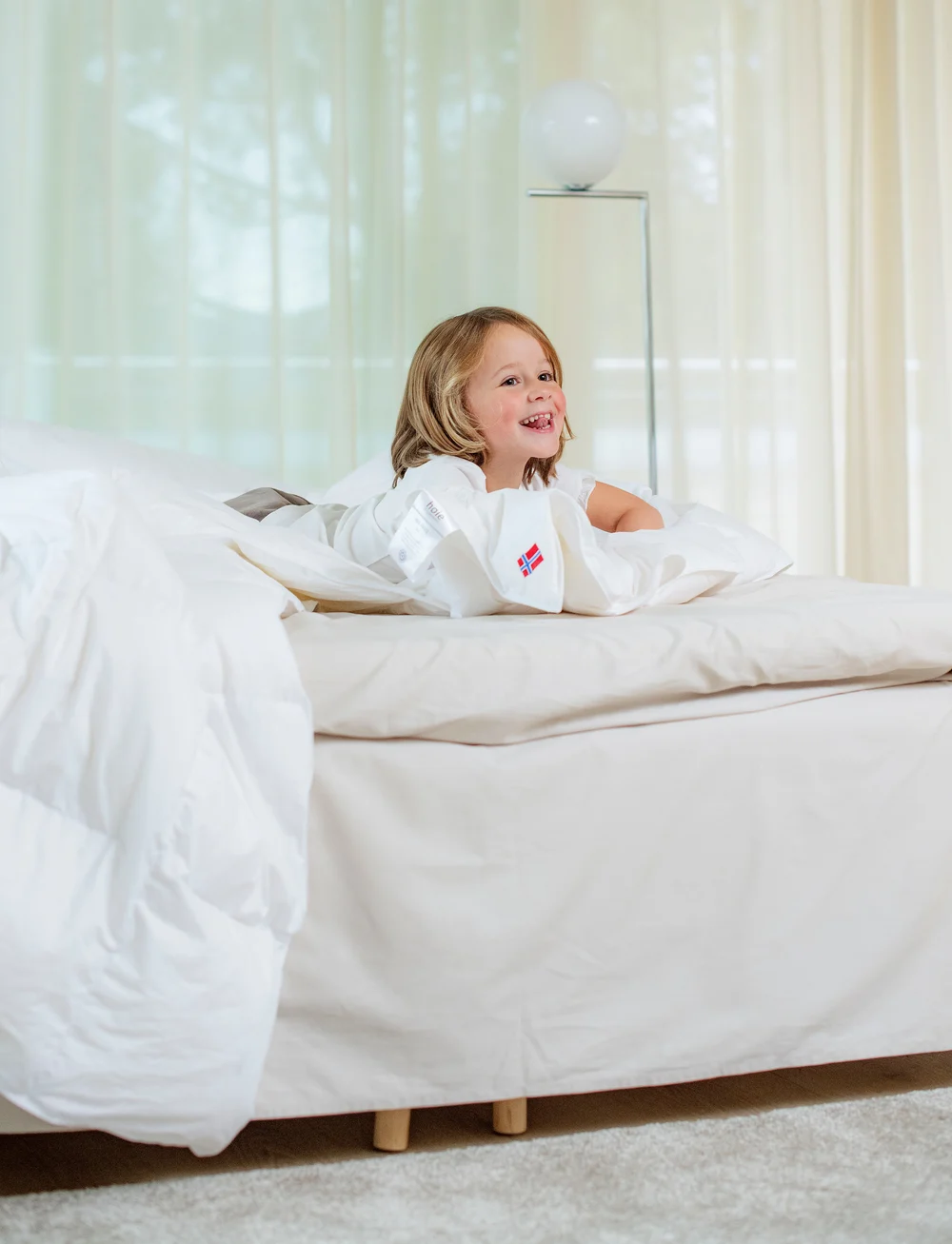 Høie of Scandinavia - Saga Høie dun babydyne - køb efter pris - white - 3