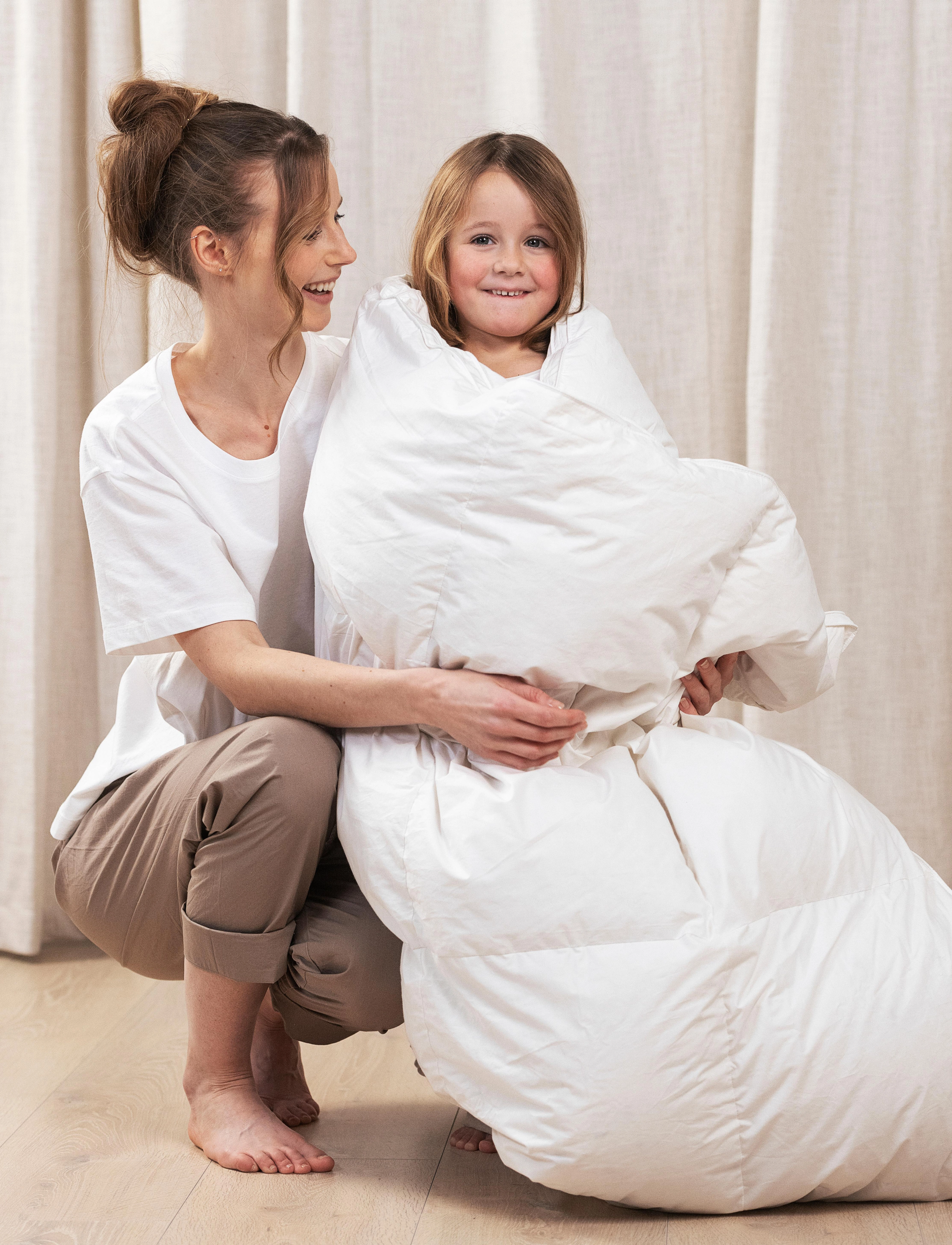 Høie of Scandinavia  - Saga Høie dun babydyne - white - 4
