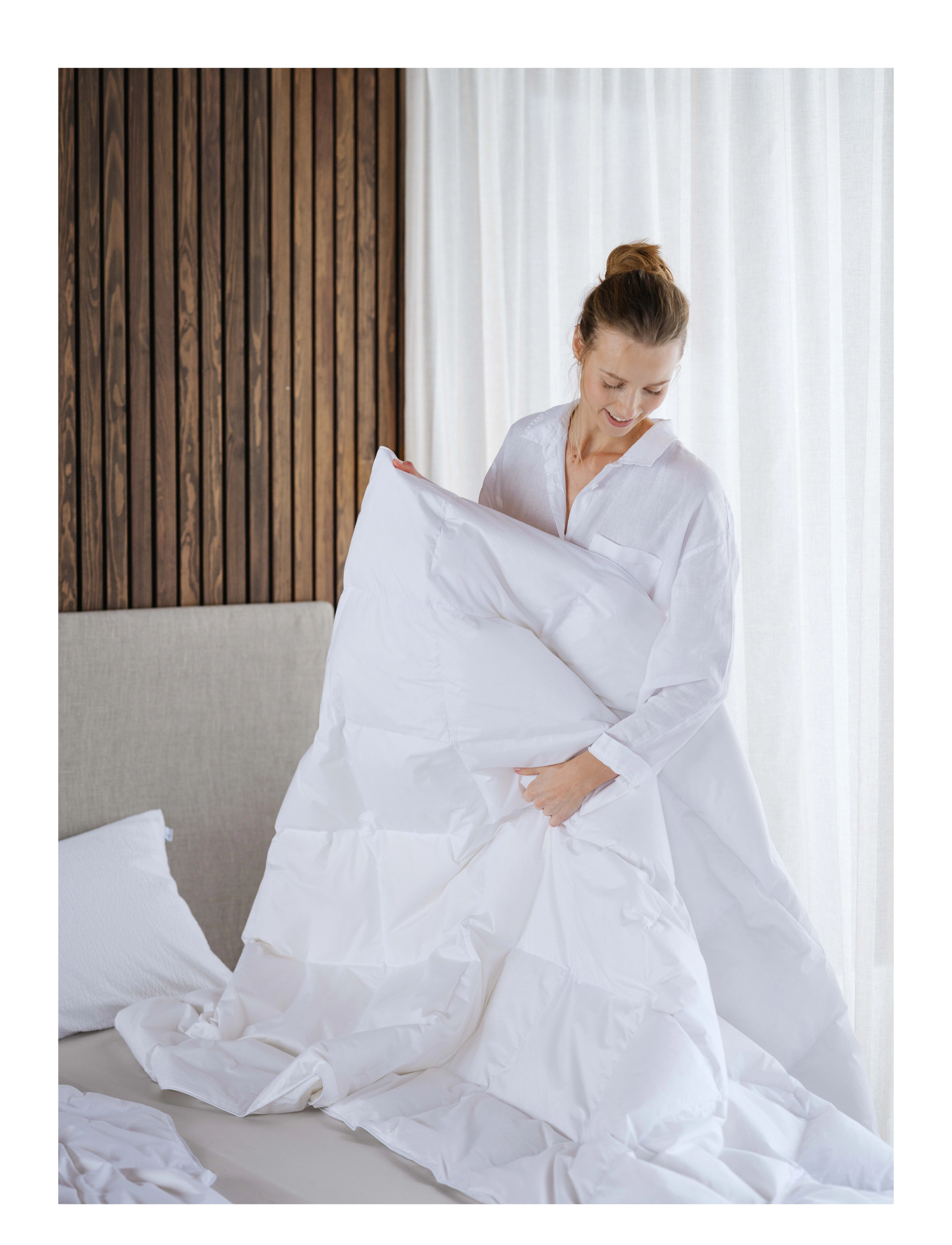 Høie of Scandinavia  - Saga summer down duvet - bettdecken - white - 2