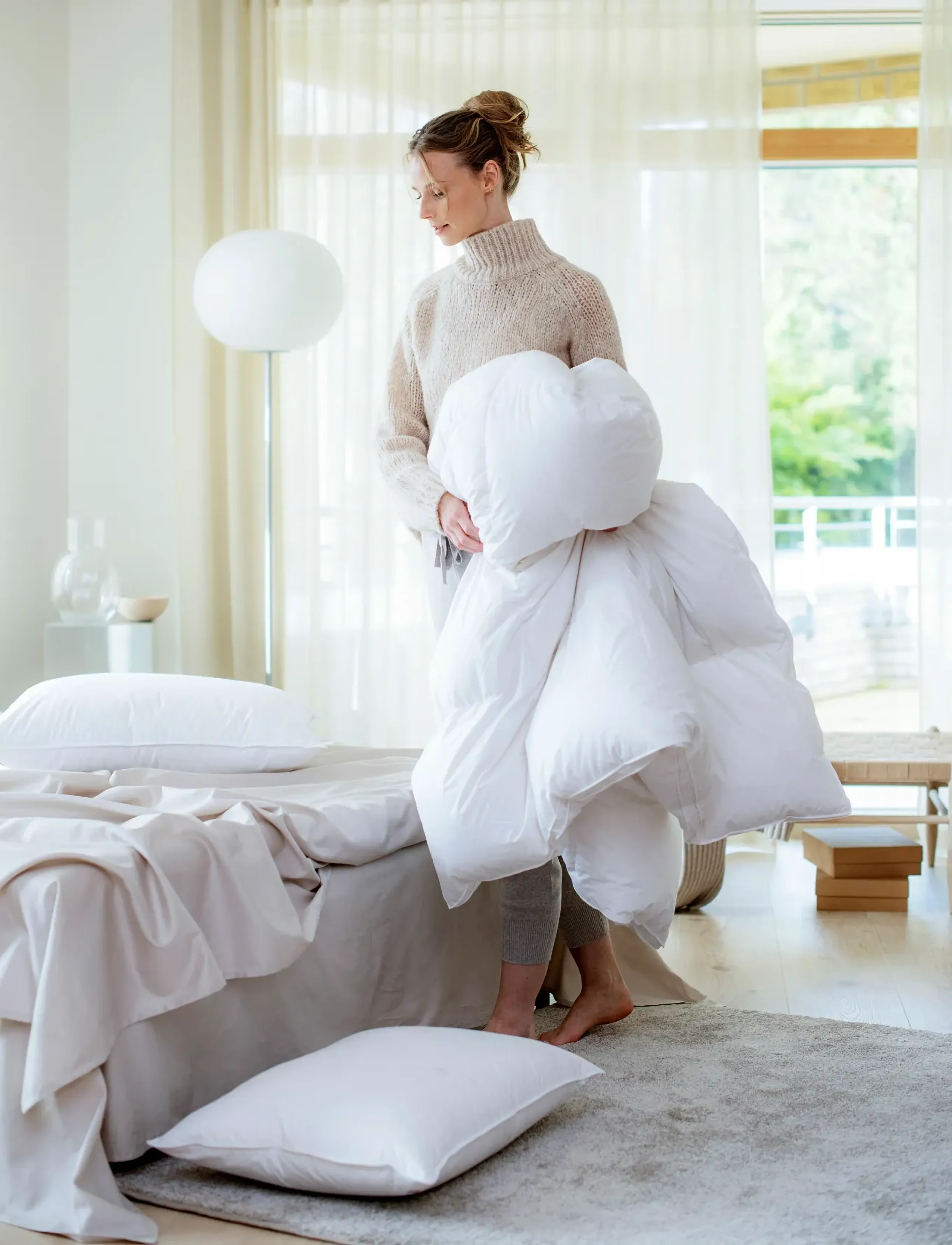 Høie of Scandinavia  - Saga warm down duvet - dyner - white - 3