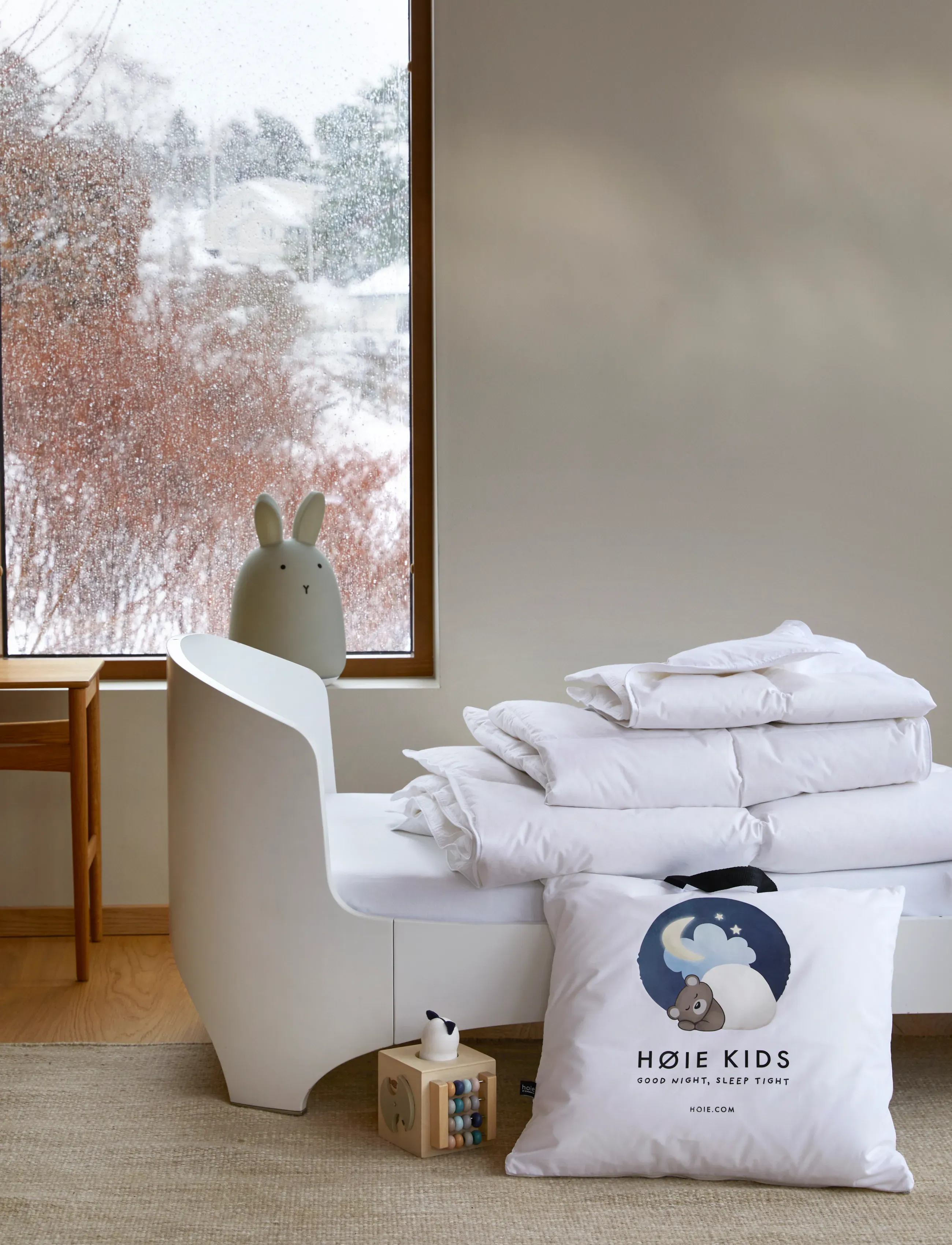 Høie of Scandinavia  - Saga medium warm duvet kids - tekid - white - 3