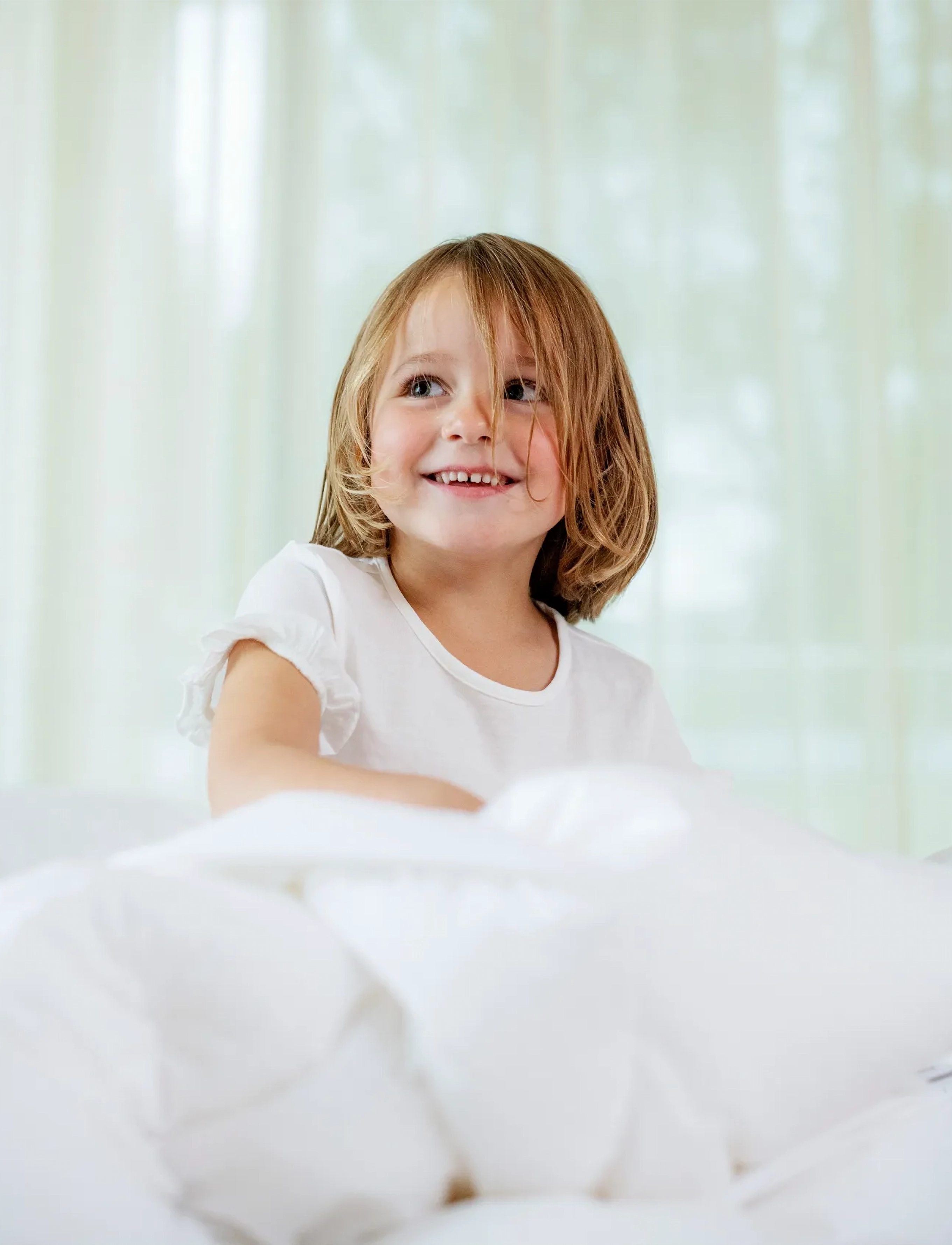 Høie of Scandinavia Saga Medium Warm Down Junior Duvet, 100X140 cm, Sleep Time, Weiß - Duvets, Kinder
