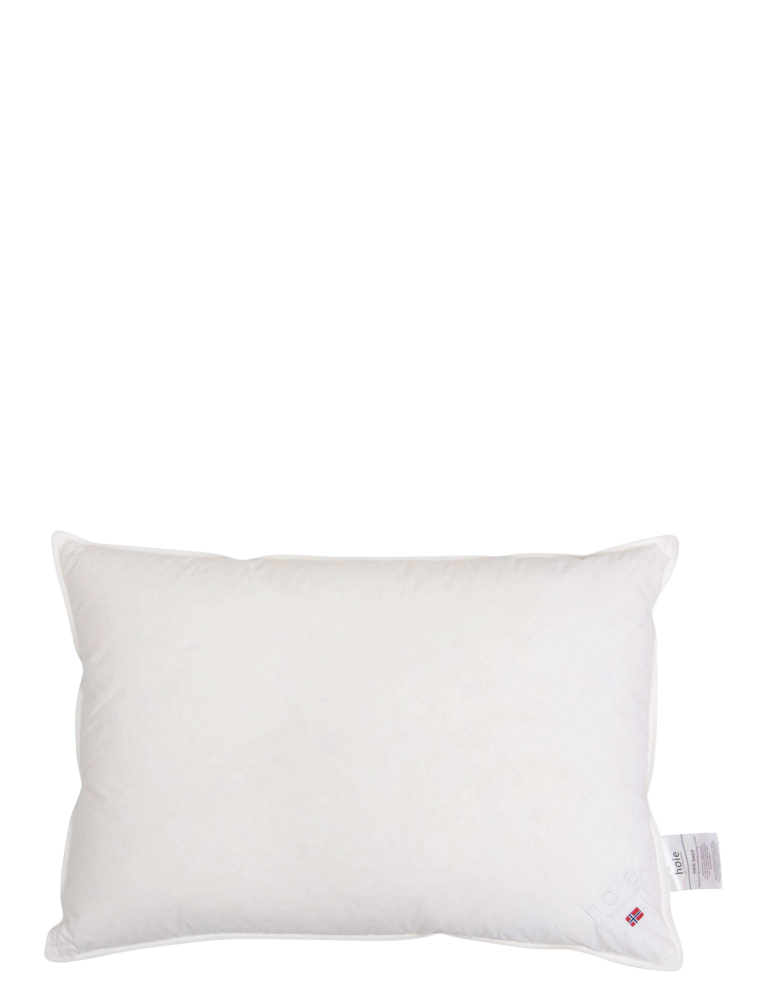 Høie of Scandinavia  Saga medium high down pillow - All products - WHITE / white