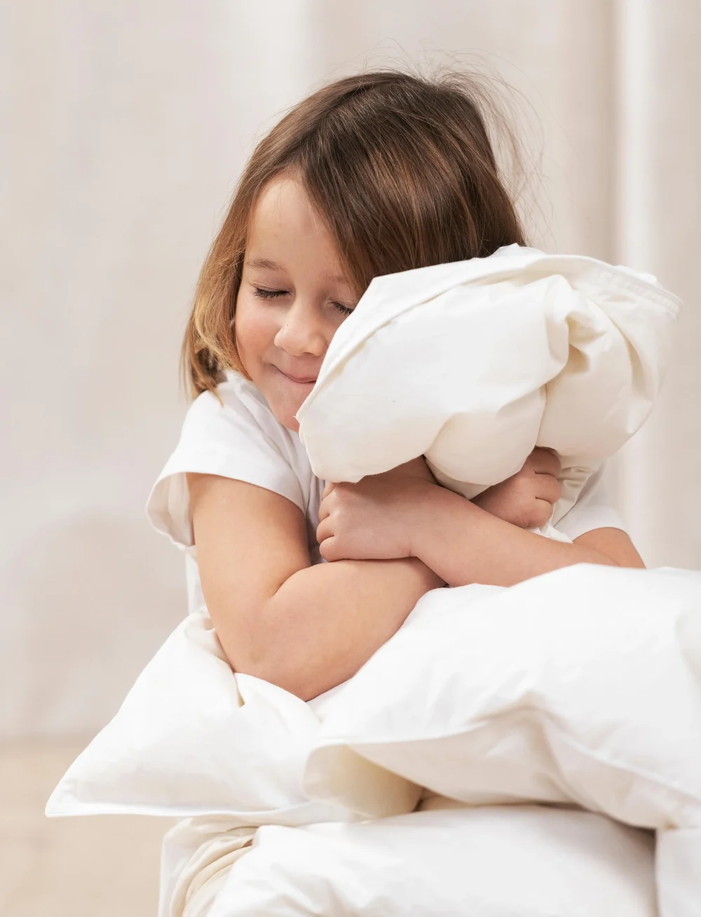 Høie of Scandinavia - Saga baby pude - køb efter pris - white - 2