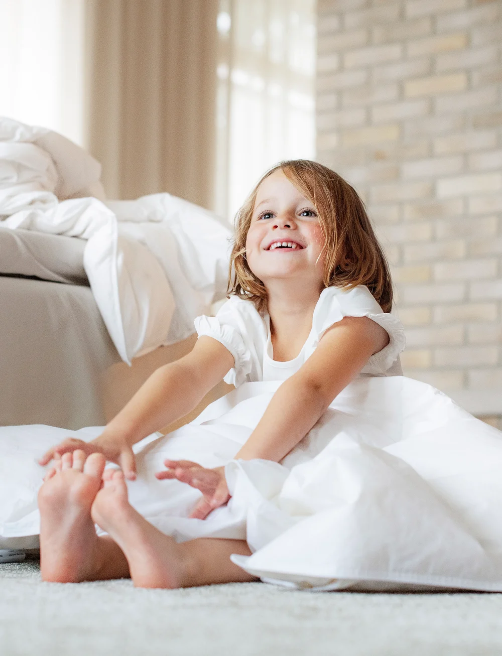 Høie of Scandinavia - Saga baby pude - køb efter pris - white - 3