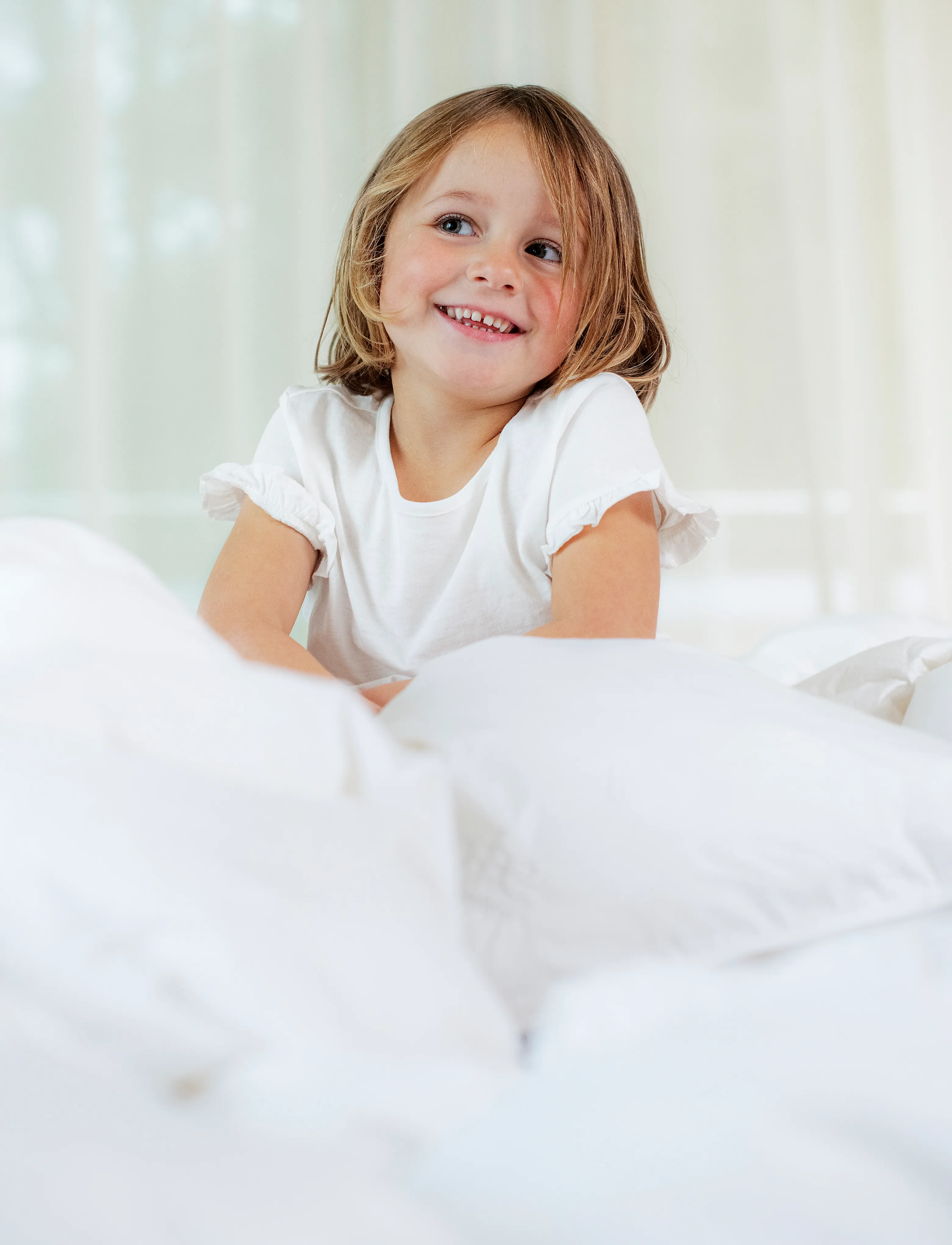 Høie of Scandinavia Saga Junior Pude, 40X60 cm, Bedtextiles, Weiß - Pillows, Homeware