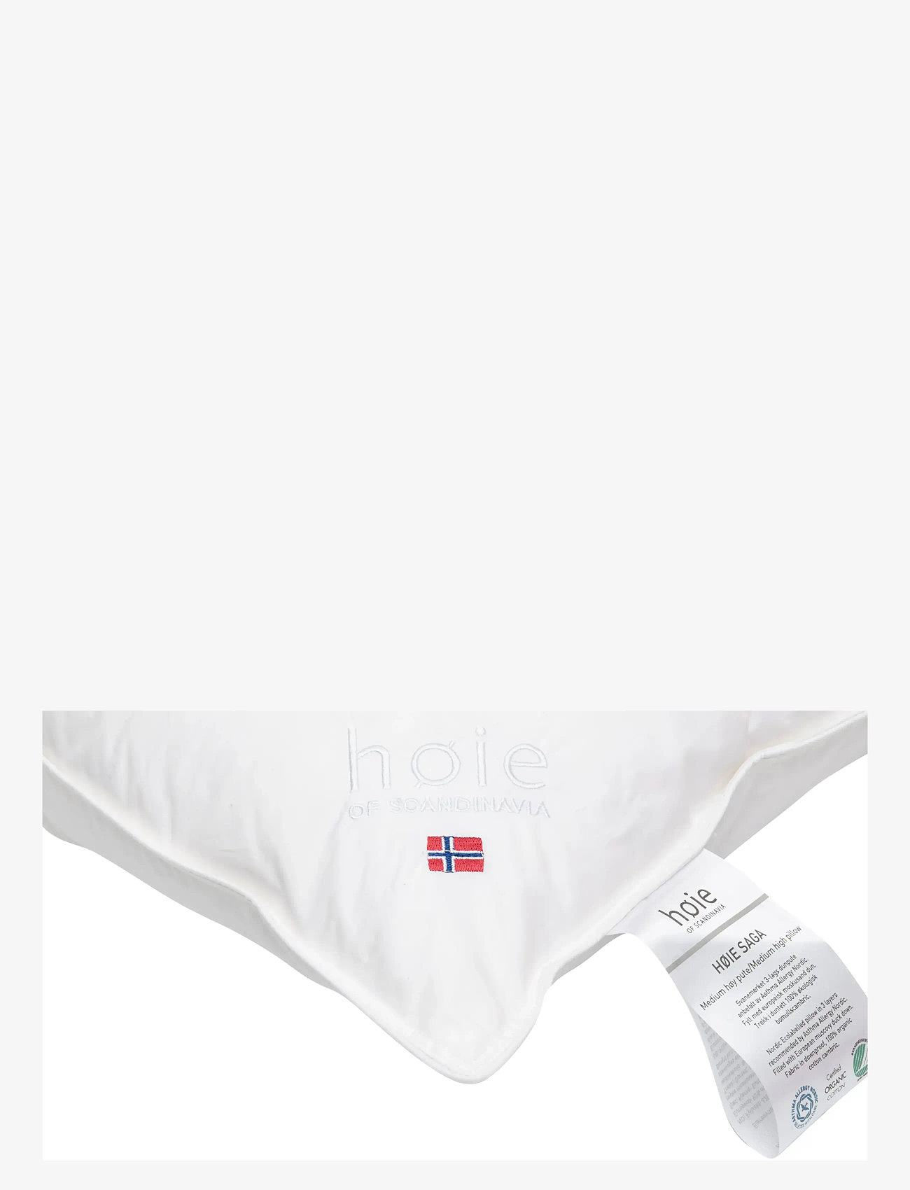 Høie of Scandinavia  - Saga medium pude - puder - white - 3