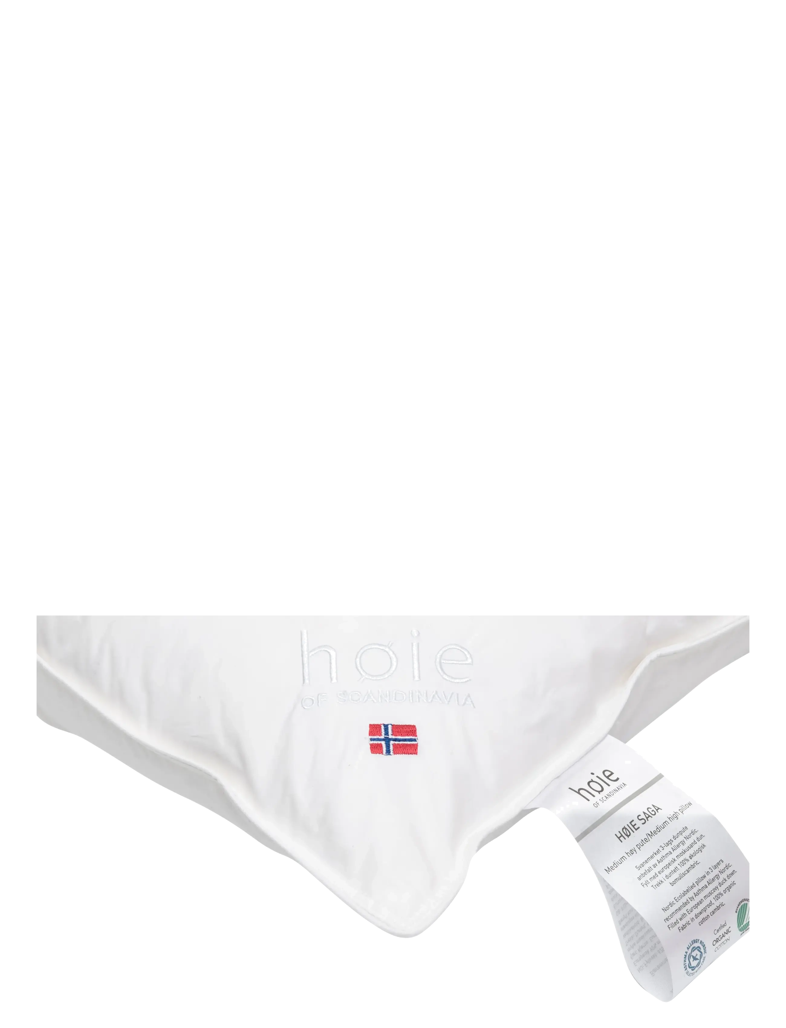 Høie of Scandinavia  - Saga medium pude - puder - white - 3