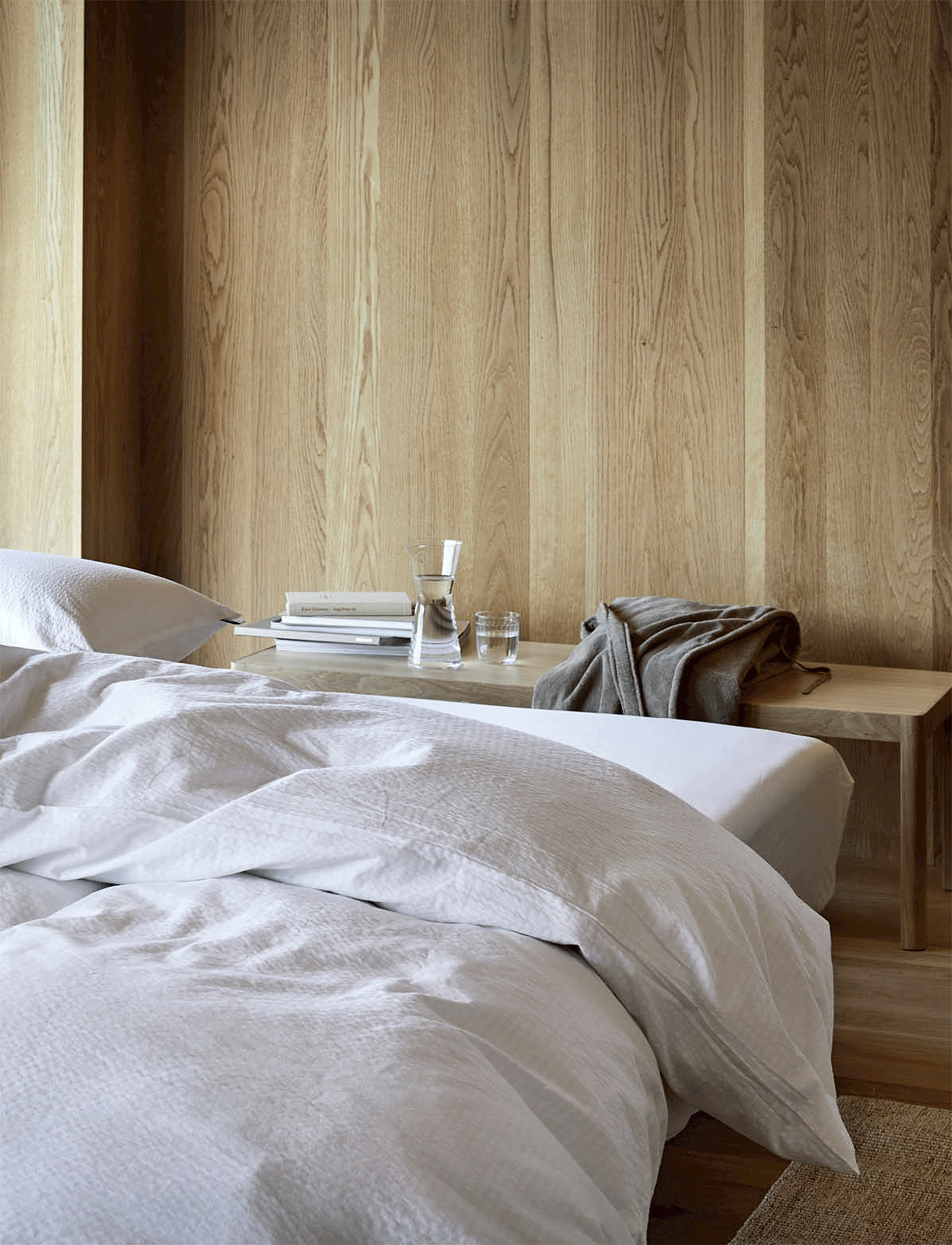 Høie of Scandinavia  - Pure woven seersucker Bed set - white - 2