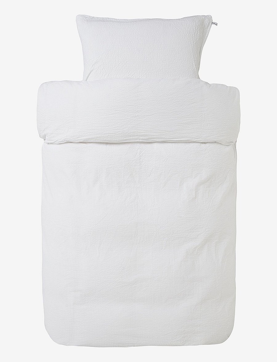 Høie of Scandinavia - Pure woven seersucker bedlinen - white - 1