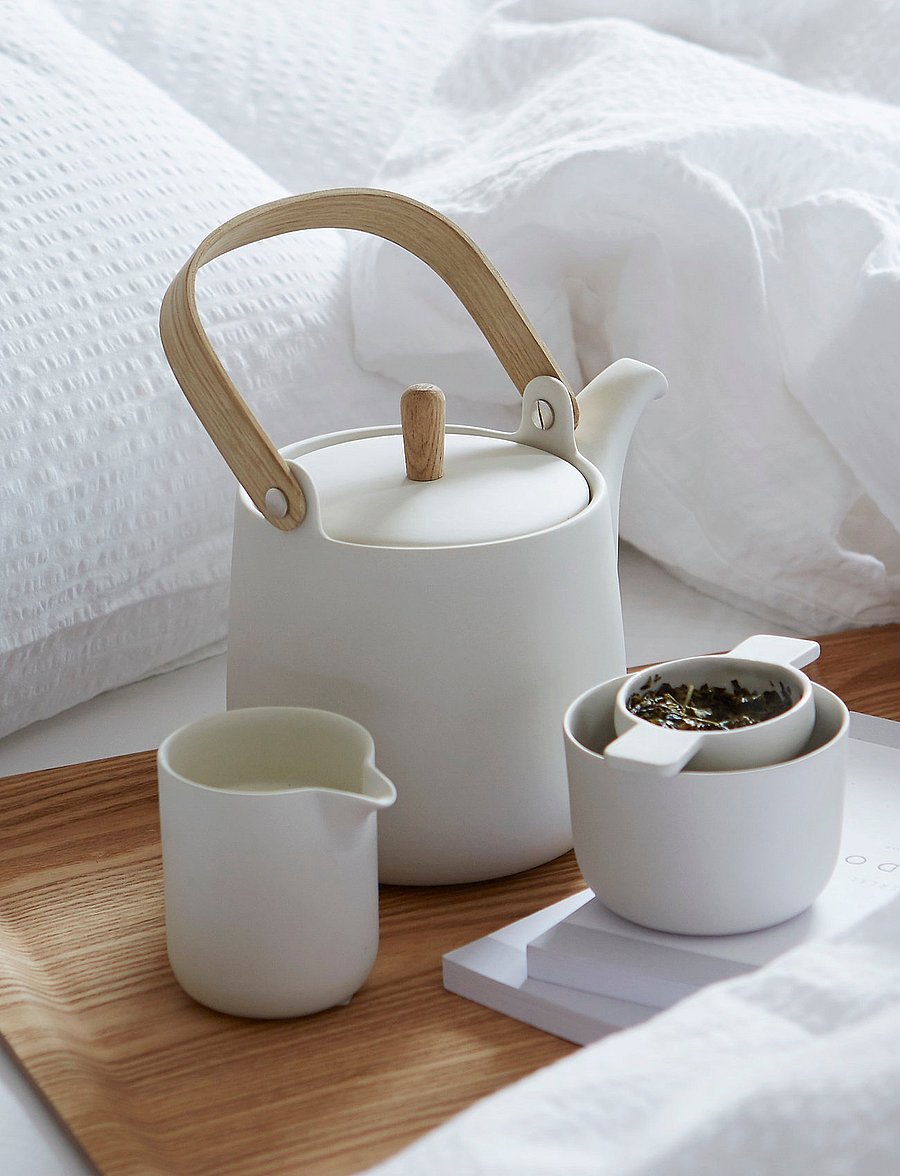 Høie of Scandinavia - Pure woven seersucker bedlinen - white - 3
