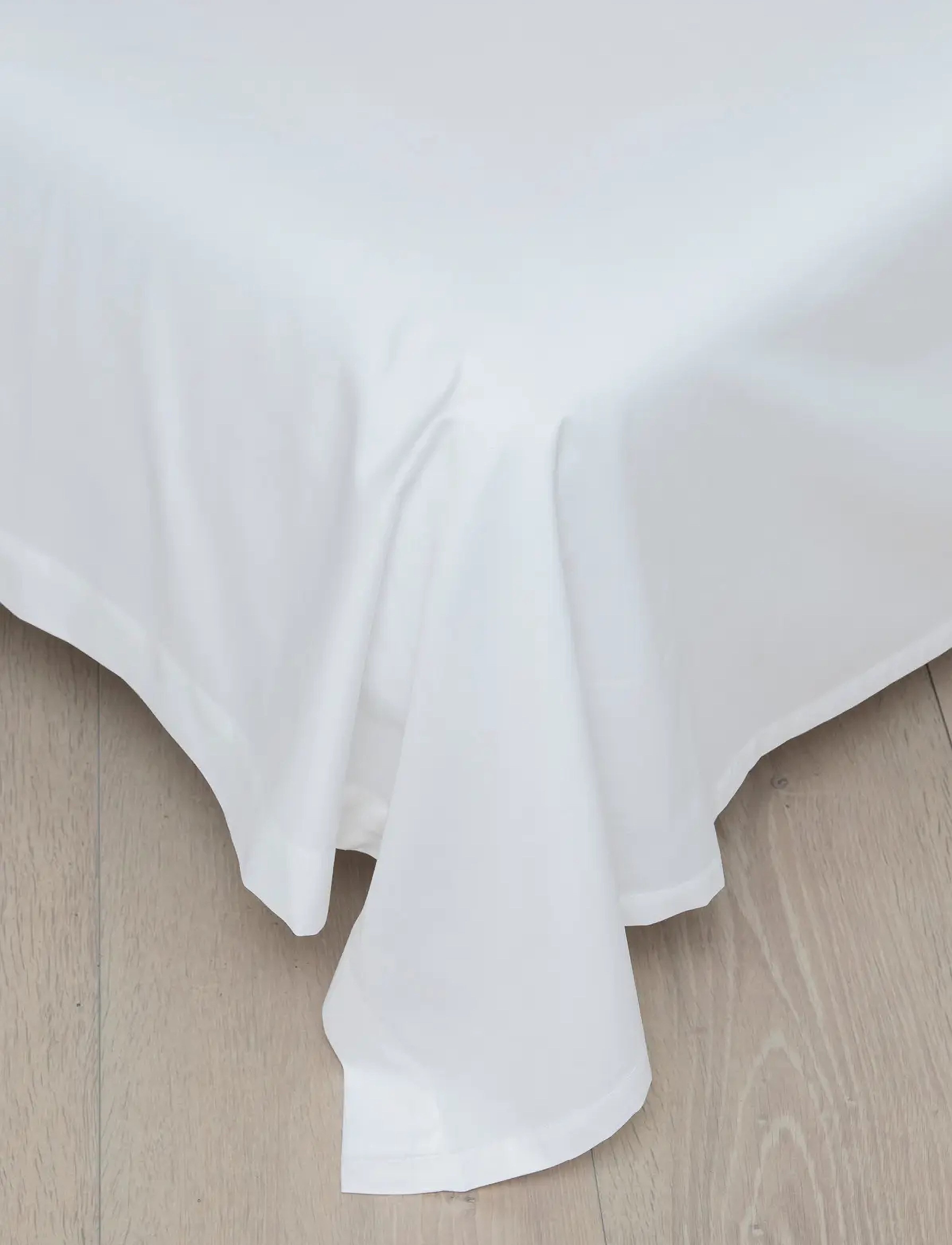 Høie of Scandinavia - Flat Sheet Sateen - bettlaken - white - 3