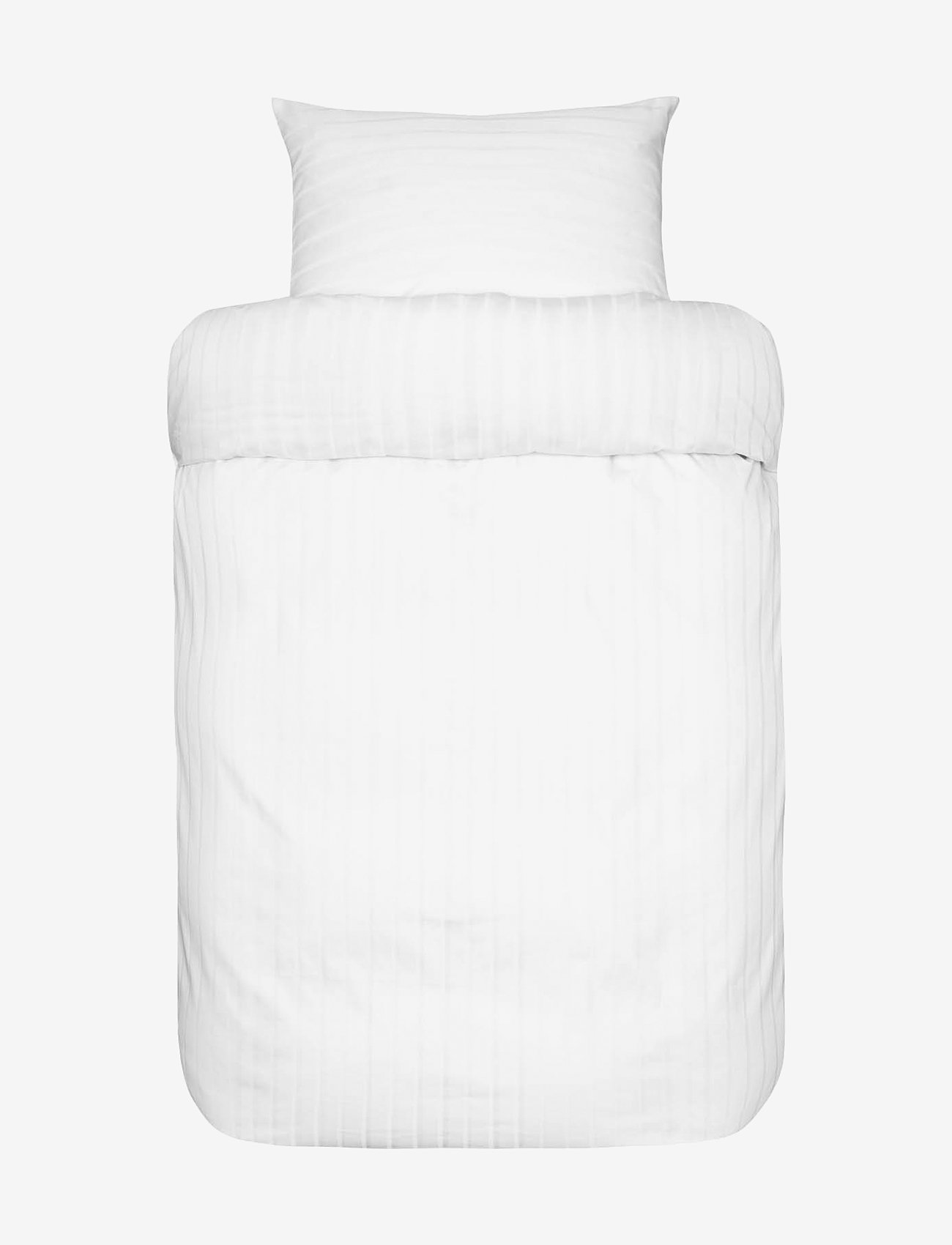 Høie of Scandinavia  Milano satin sengetøj - Tekstiler - WHITE / white