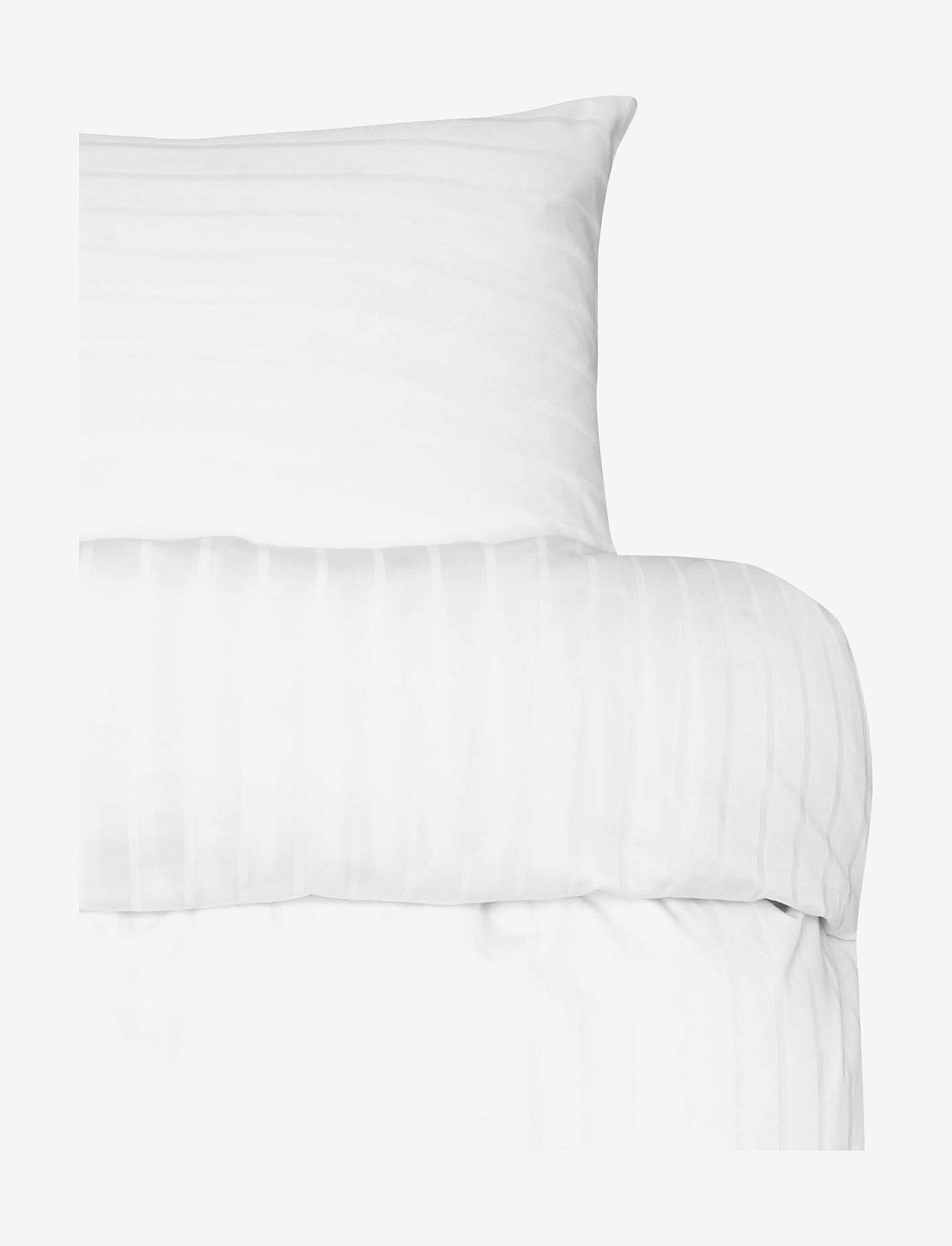 Høie of Scandinavia  - Milano satin sengetøj - sengesæt - white - 2
