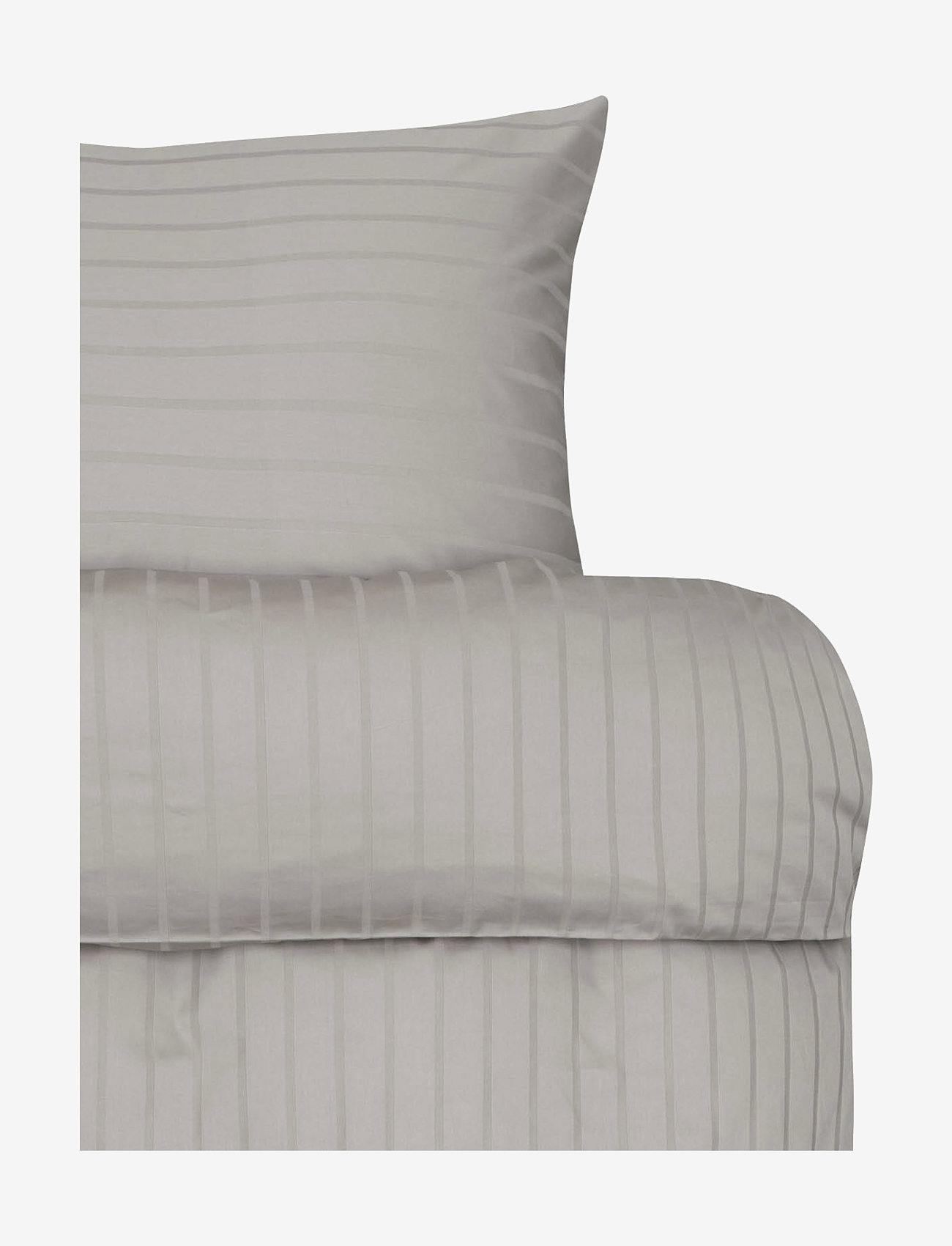 Høie of Scandinavia  - Milano satin sengetøj - sengesæt - light grey - 1