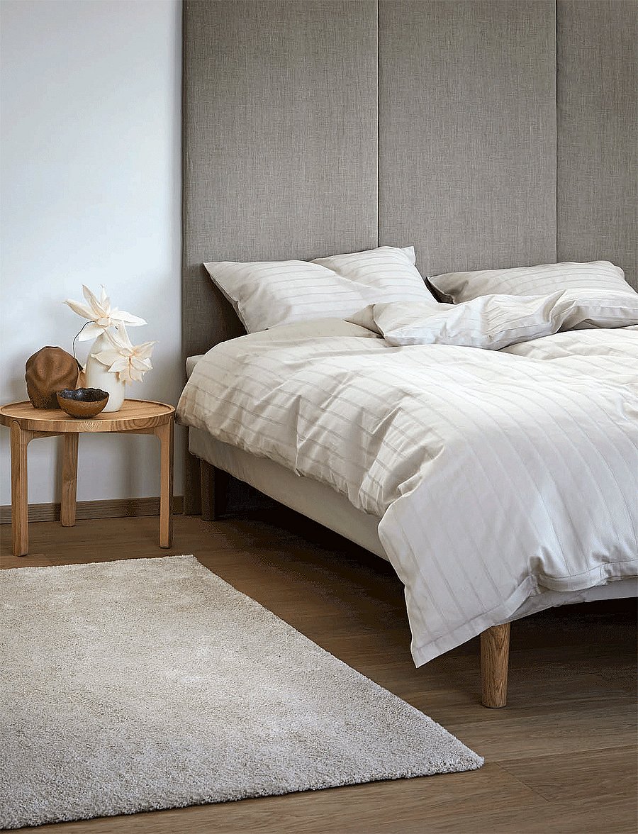 Høie of Scandinavia - Milano Sateen Bed set - voodiriiete komplektid - light beige - 2