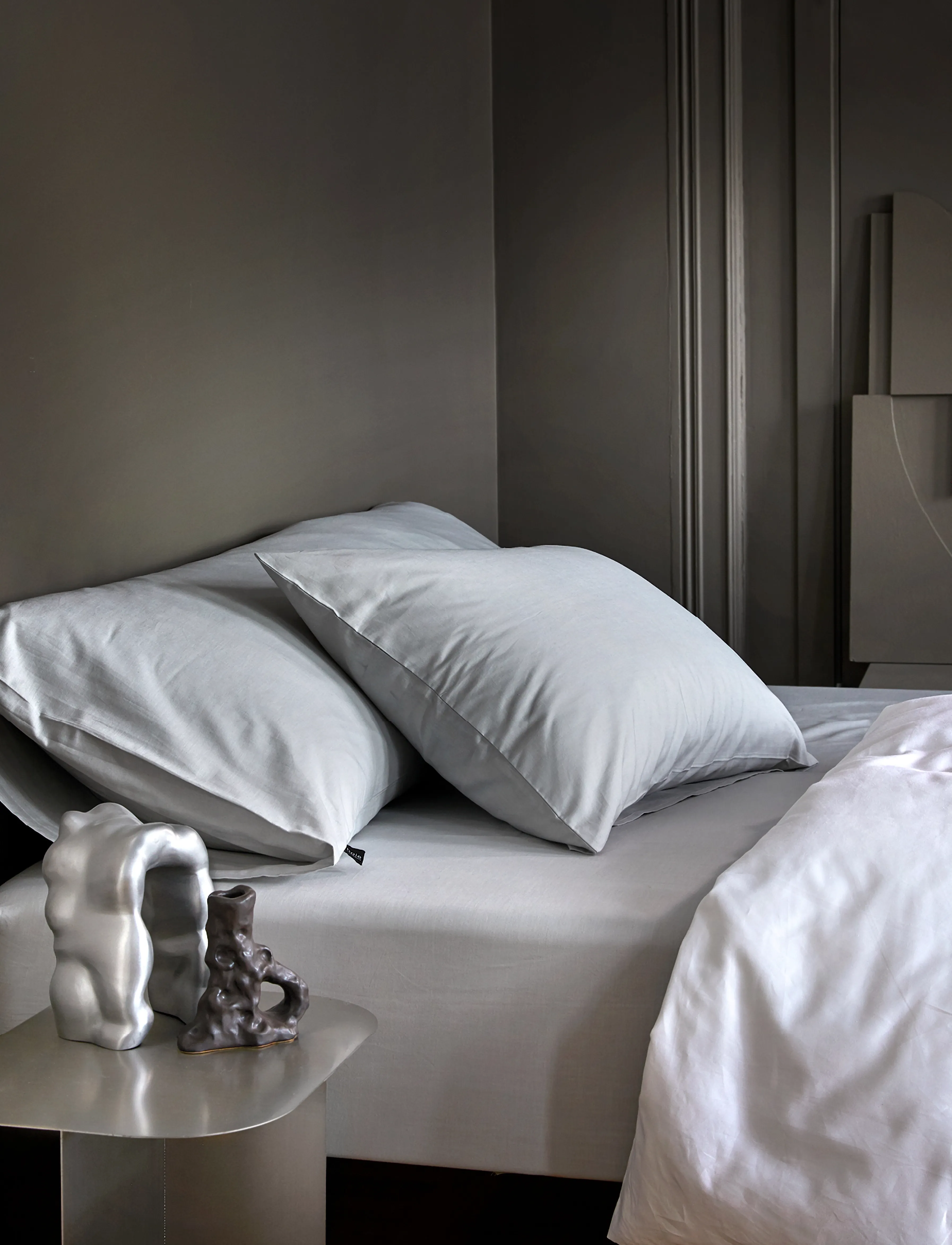 Høie of Scandinavia  - Pillow case Multipillow - Örngott - light grey - 0