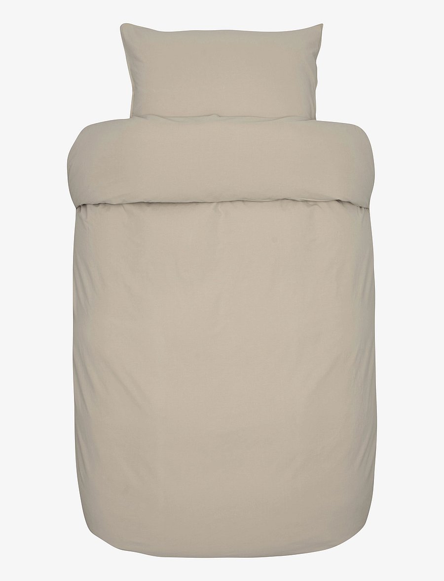 Høie of Scandinavia - Frøya Stonewashed Bed set - påslakanset - beige - 1