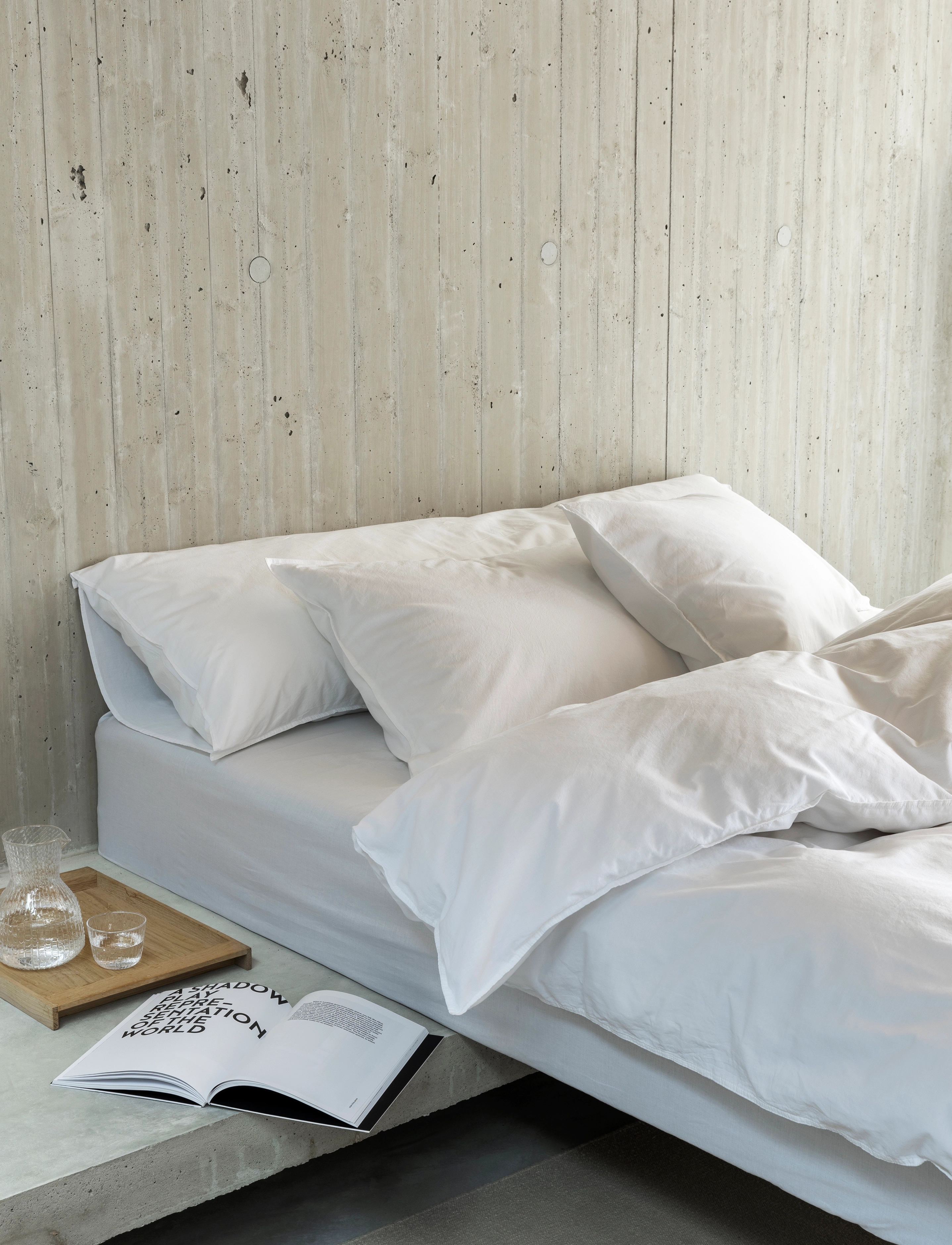 Høie of Scandinavia  - Frøya Stonewashed Bed set - white - 1