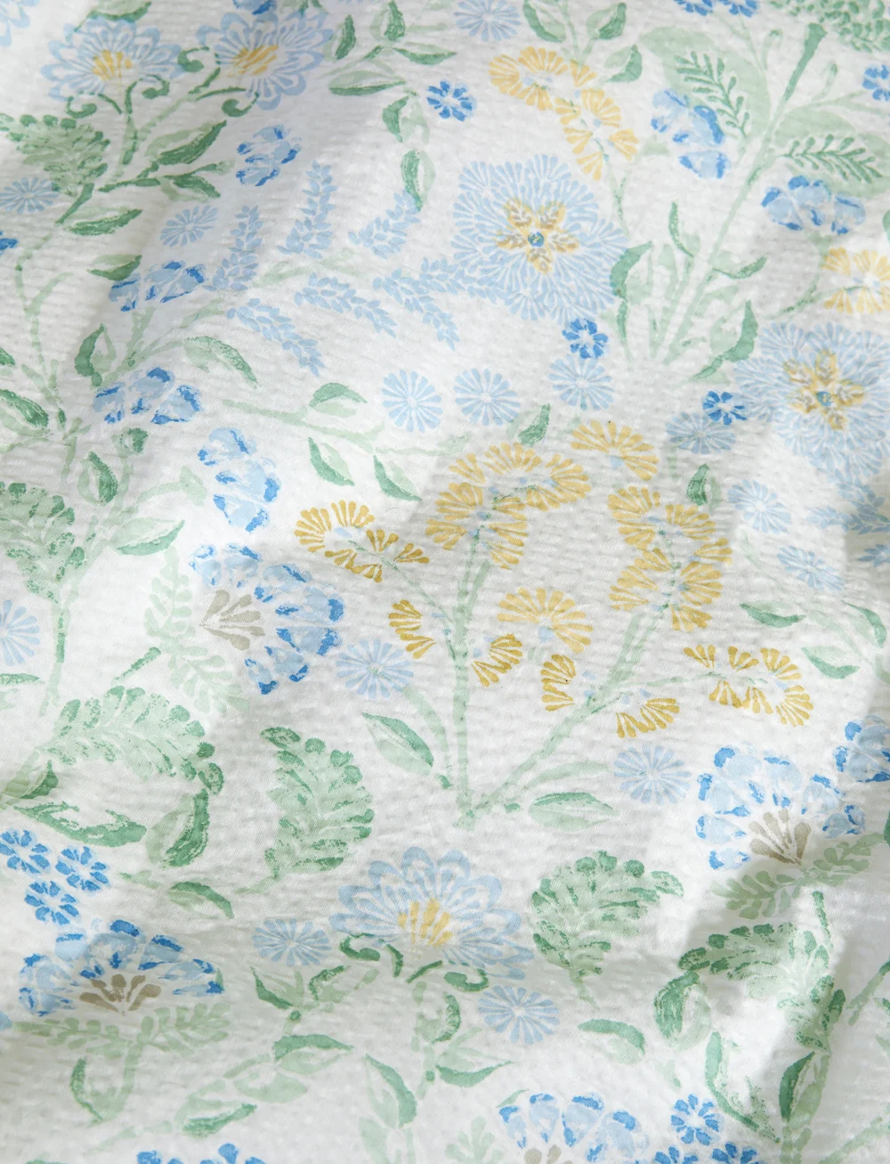 Høie of Scandinavia - Hennie Seersucker bed set - köp efter pris - blue - 2