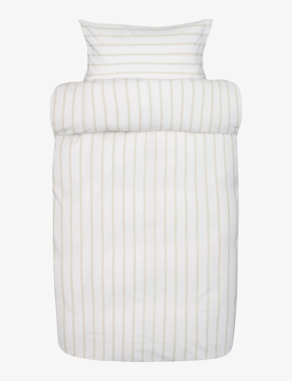 Høie of Scandinavia  - Eilert Seersucker bed set - lakanasetit - beige - 0