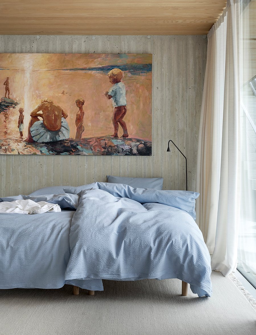Høie of Scandinavia - Sol Cotton Seersucker - light blue - 1