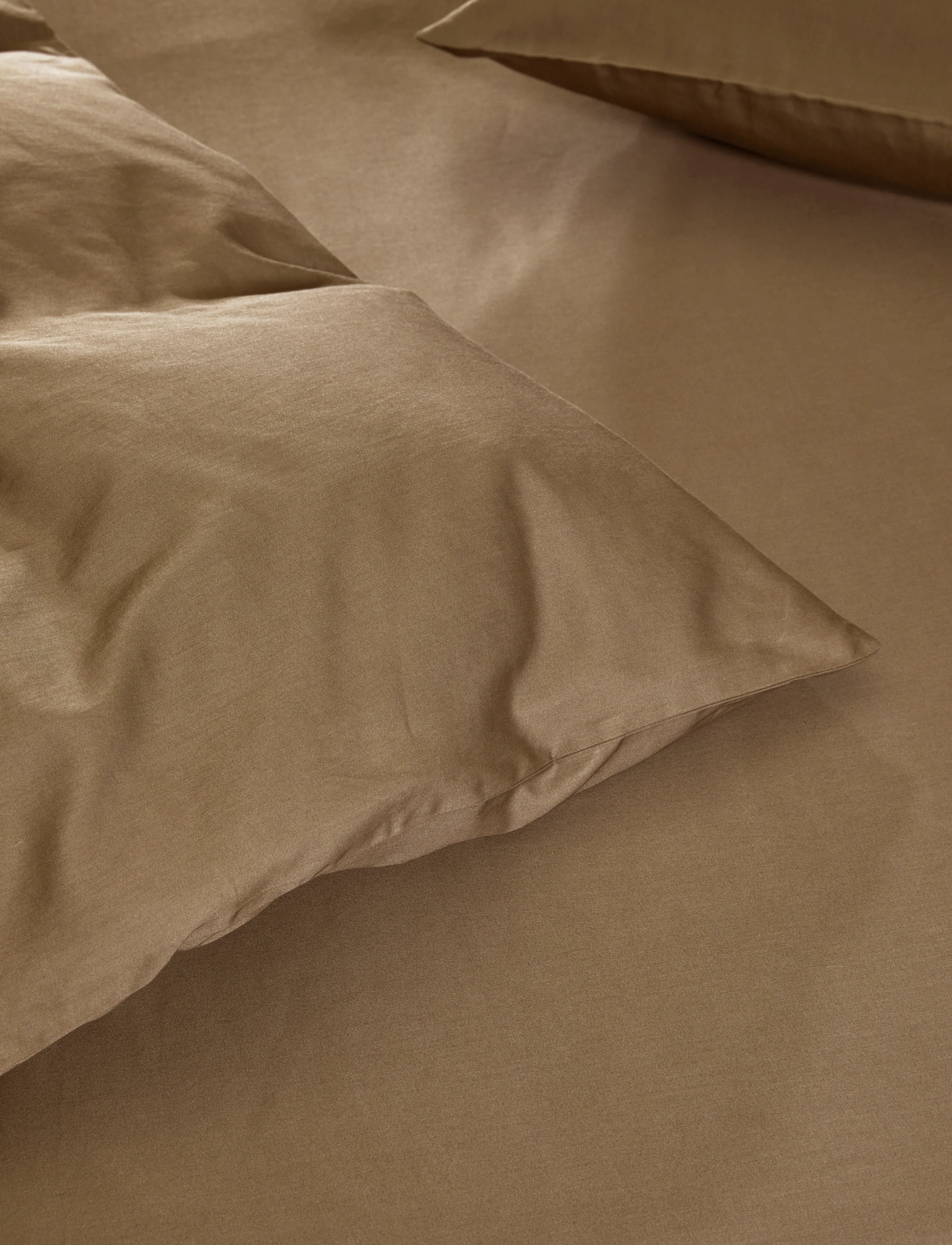 Høie of Scandinavia  - Harmoni Stonewashed sateen bed set - golden beige - 2