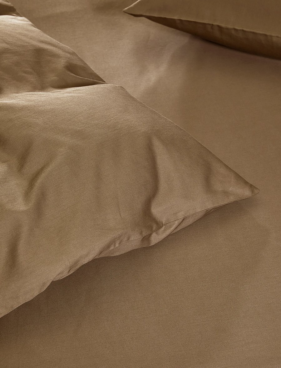 Høie of Scandinavia - Harmoni Stonewashed sateen bed set - golden beige - 2