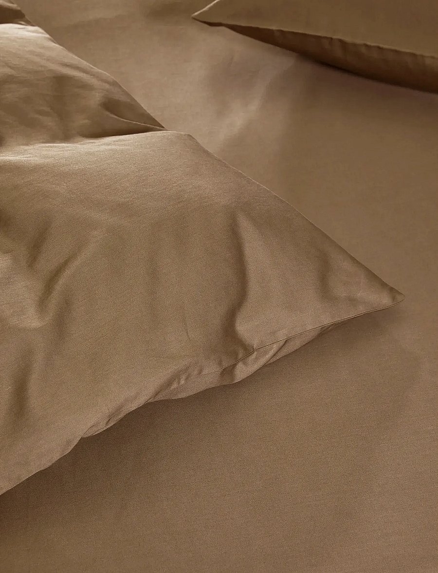 Høie of Scandinavia - Harmoni Stonewashed sateen bed set - golden beige - 2