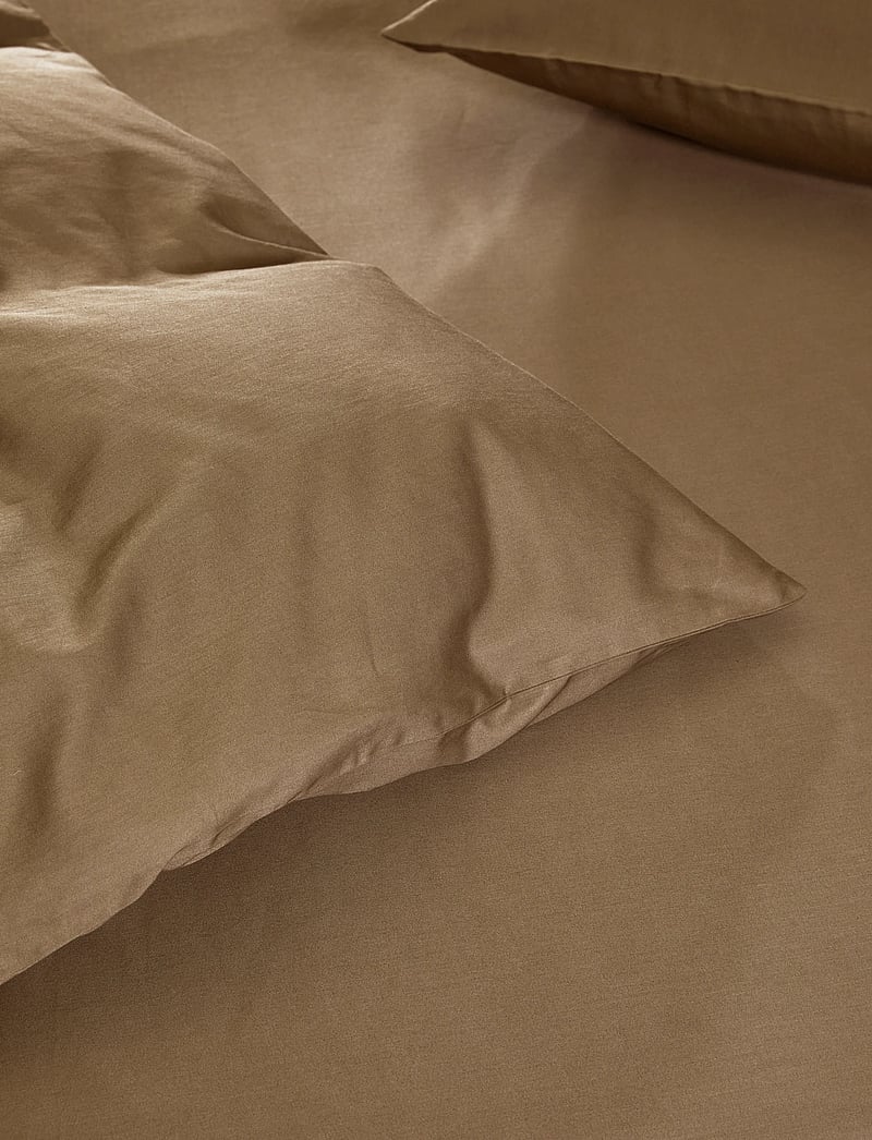 Høie of Scandinavia - Harmoni Stonewashed sateen bed set - köp efter pris - golden beige - 2