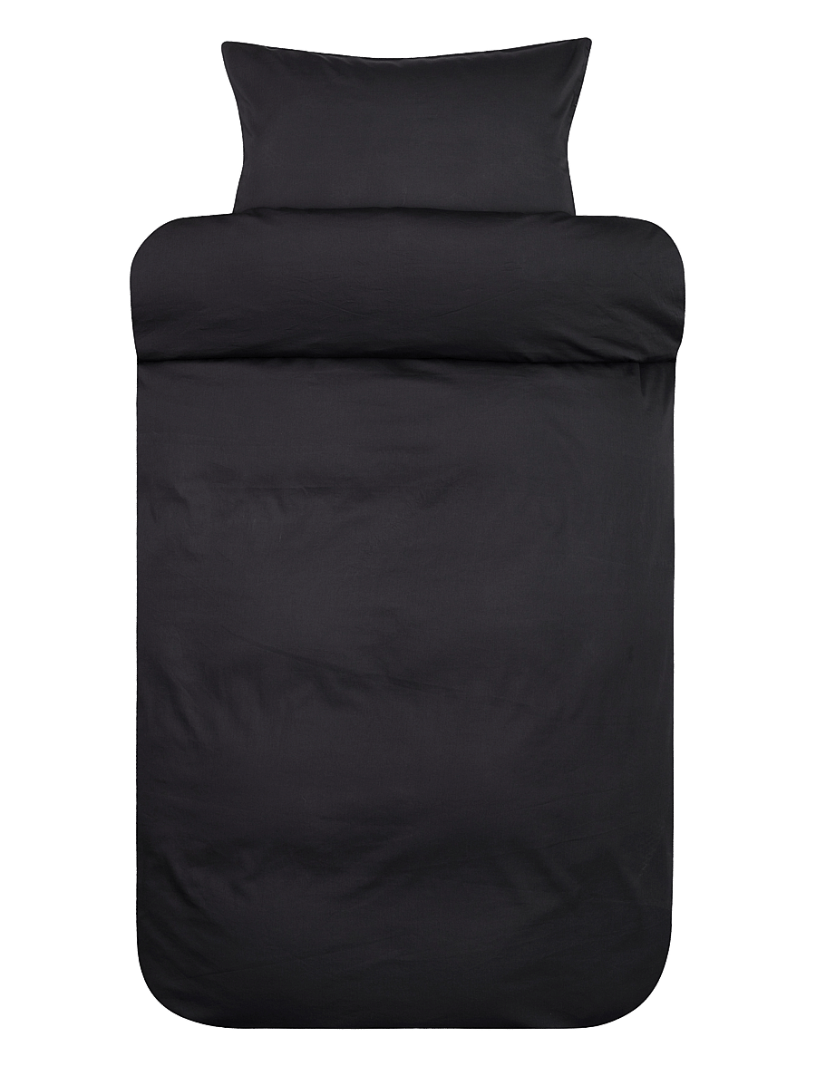 Høie of Scandinavia - Harmoni Stonewashed sateen bed set - geschenke unter chf 100 - black - 0