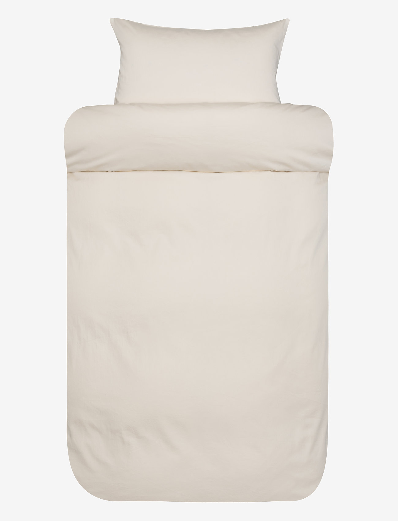 Høie of Scandinavia  - Harmoni Stonewashed sateen bed set - ivory - 0